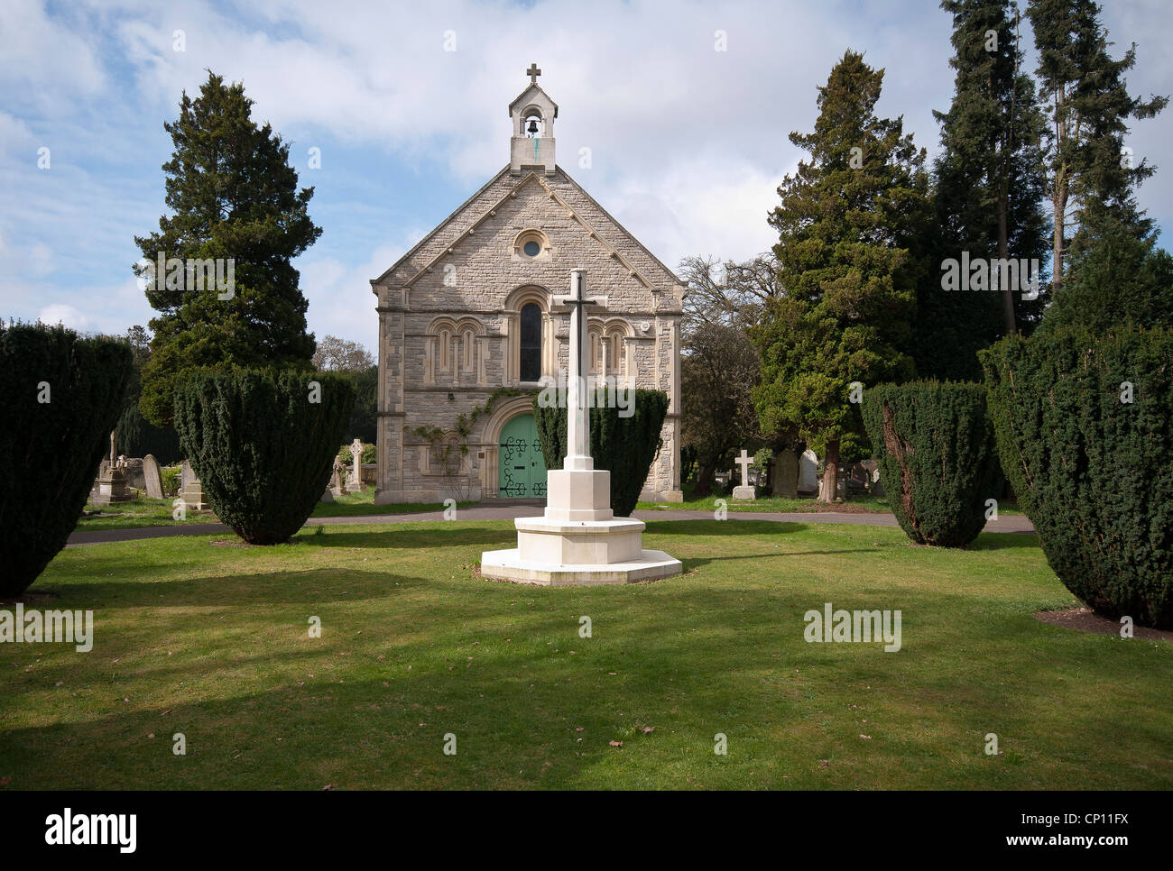 The Church of England Chapel in Southampton cemetery next to