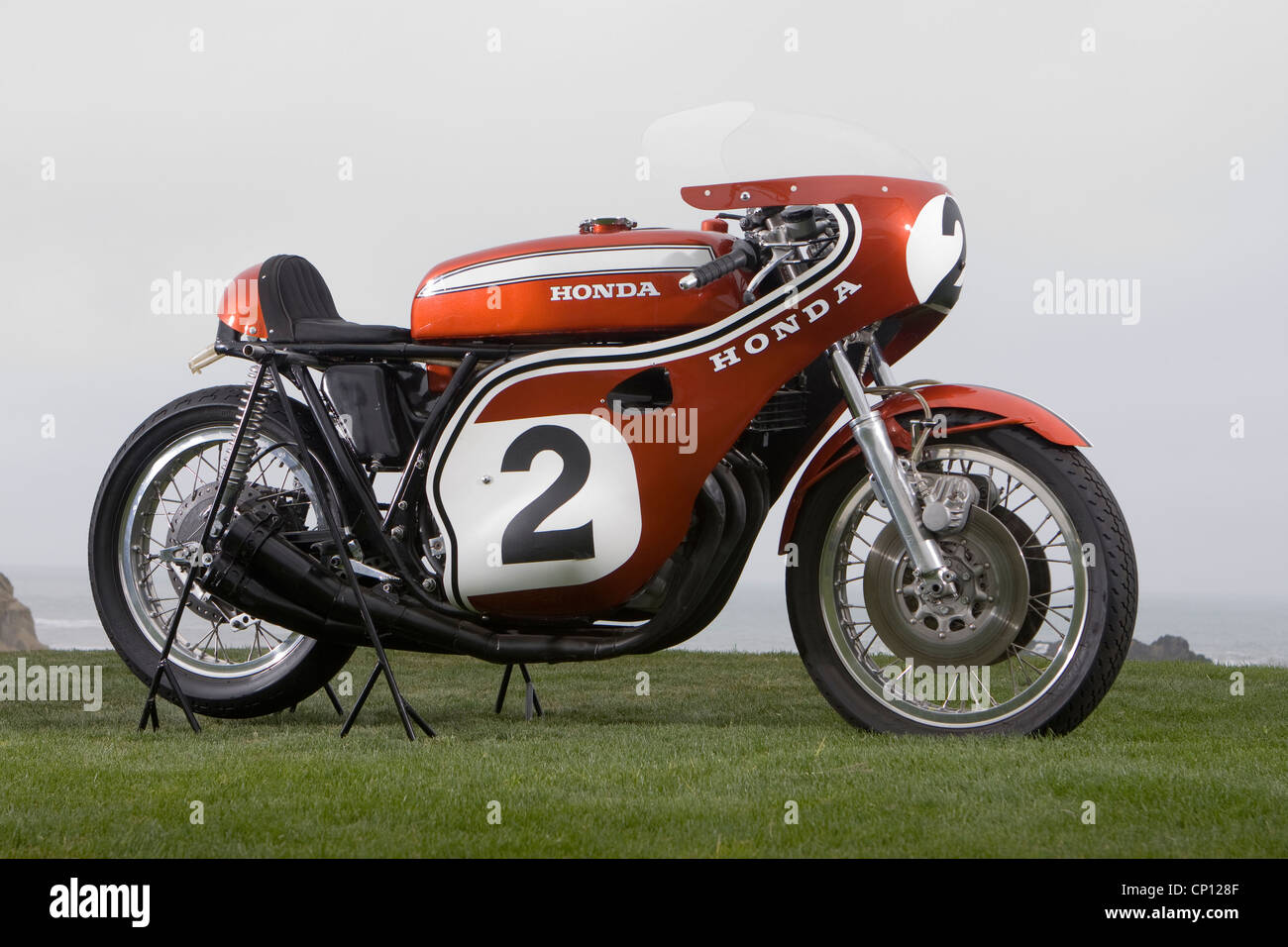 Vintage roadracing motorcycle Stock Photo - Alamy