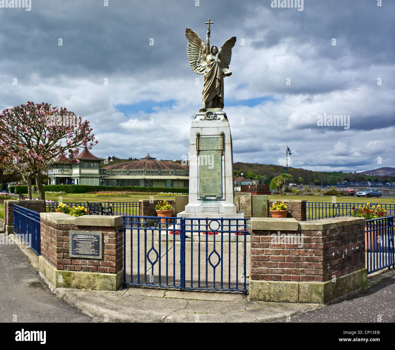 First World War Memorial in Rothesay Bute Scotland Stock Photo