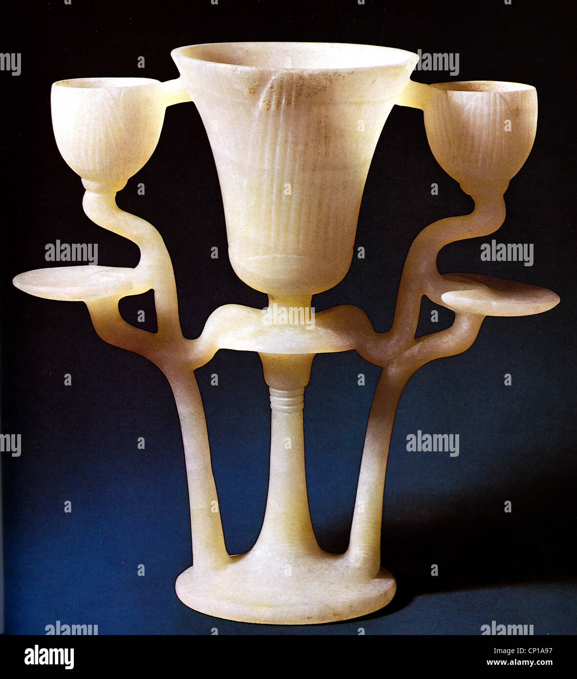 geography / travel, Egypt, objects, lamp of Tutankhamun (1355 1337 BC