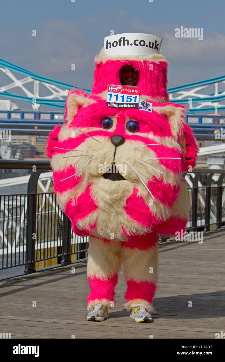 Marc Jenner dressed as Bagpuss Stock Photo