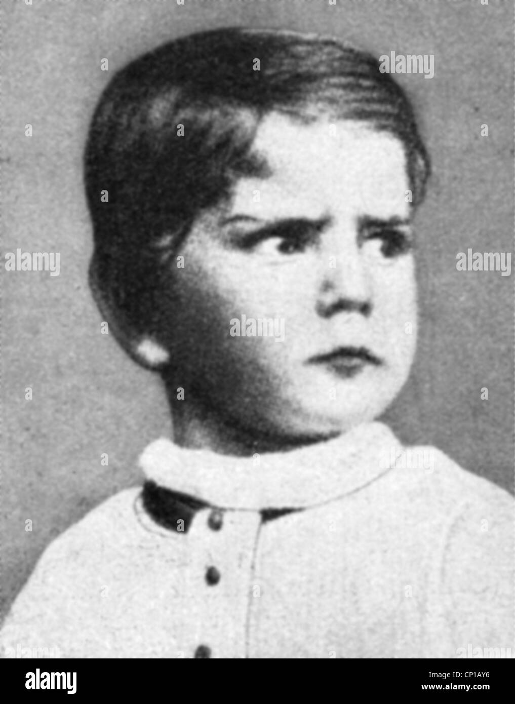 Miller, Oskar von, 7.5.1855 - 9.4.1934, German engineer, portrait, portrait of a child, based on photograph, circa 1860, Stock Photo