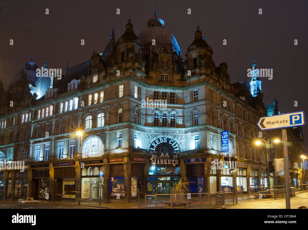 Leeds Kirkgate Market Stock Photo Alamy