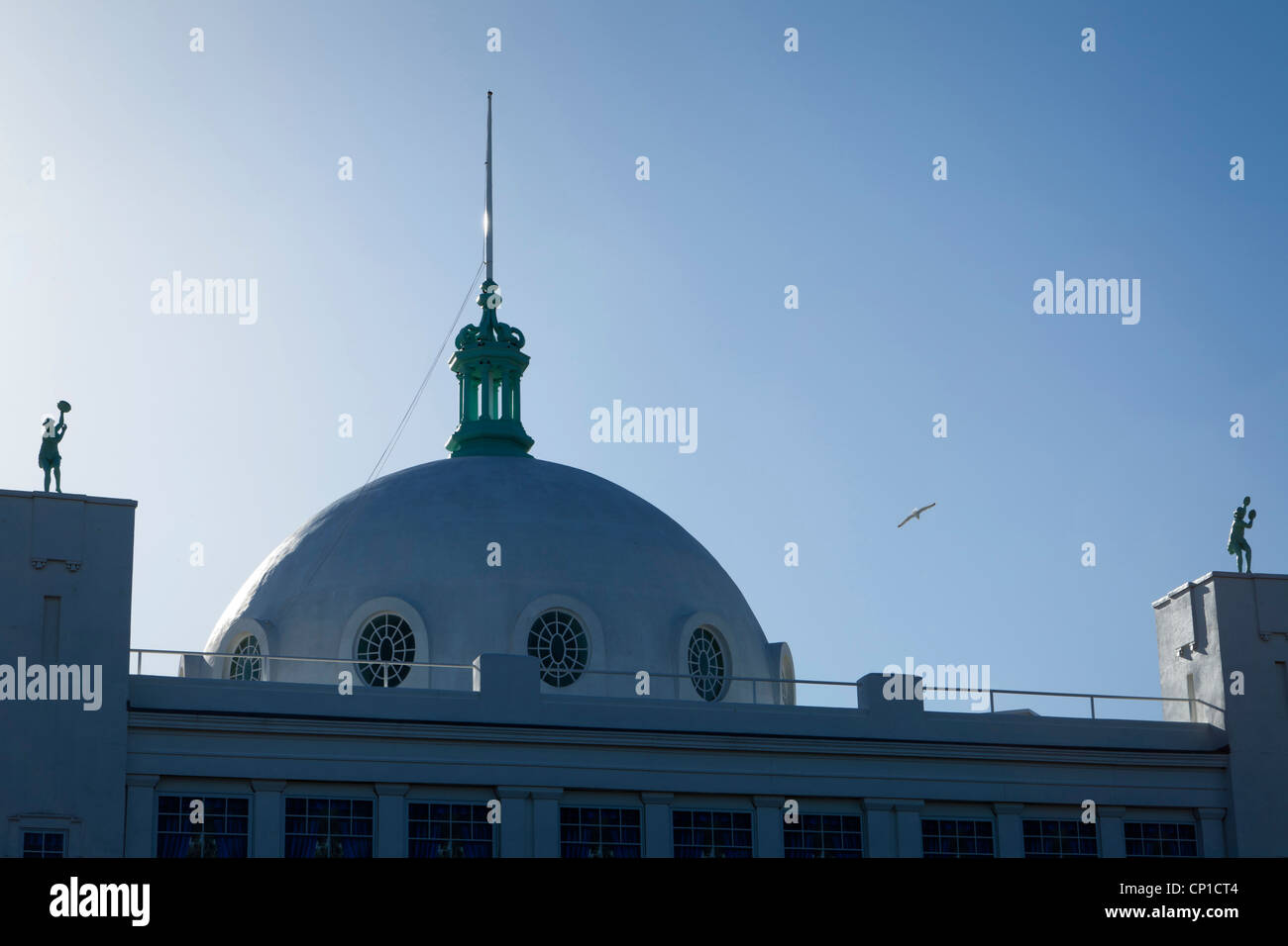 The Grade 2 listed dome at the Spanish City in Whitley Bay