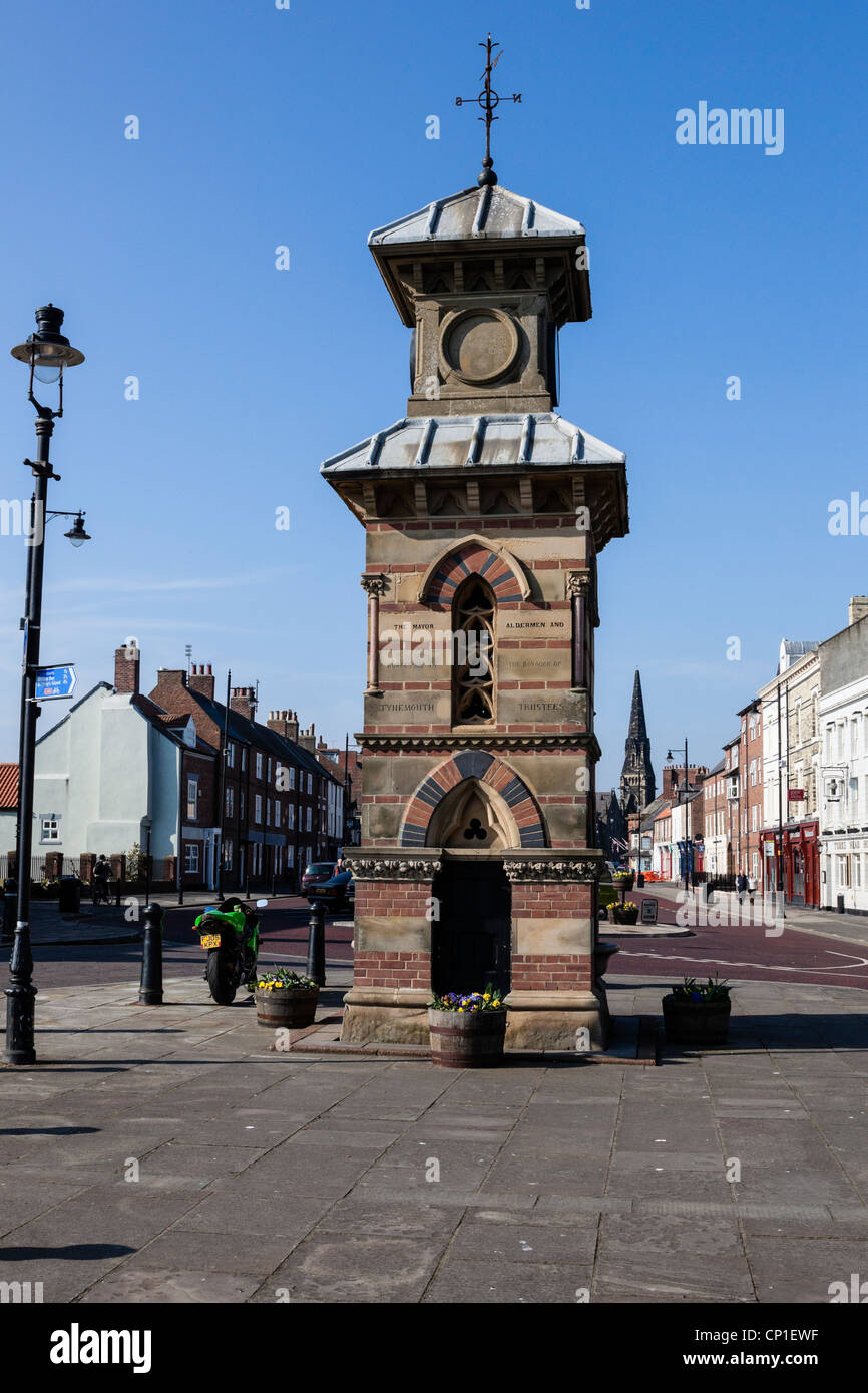 Clock Tower Tynemouth Tyne and Wear, England UK Stock Photo