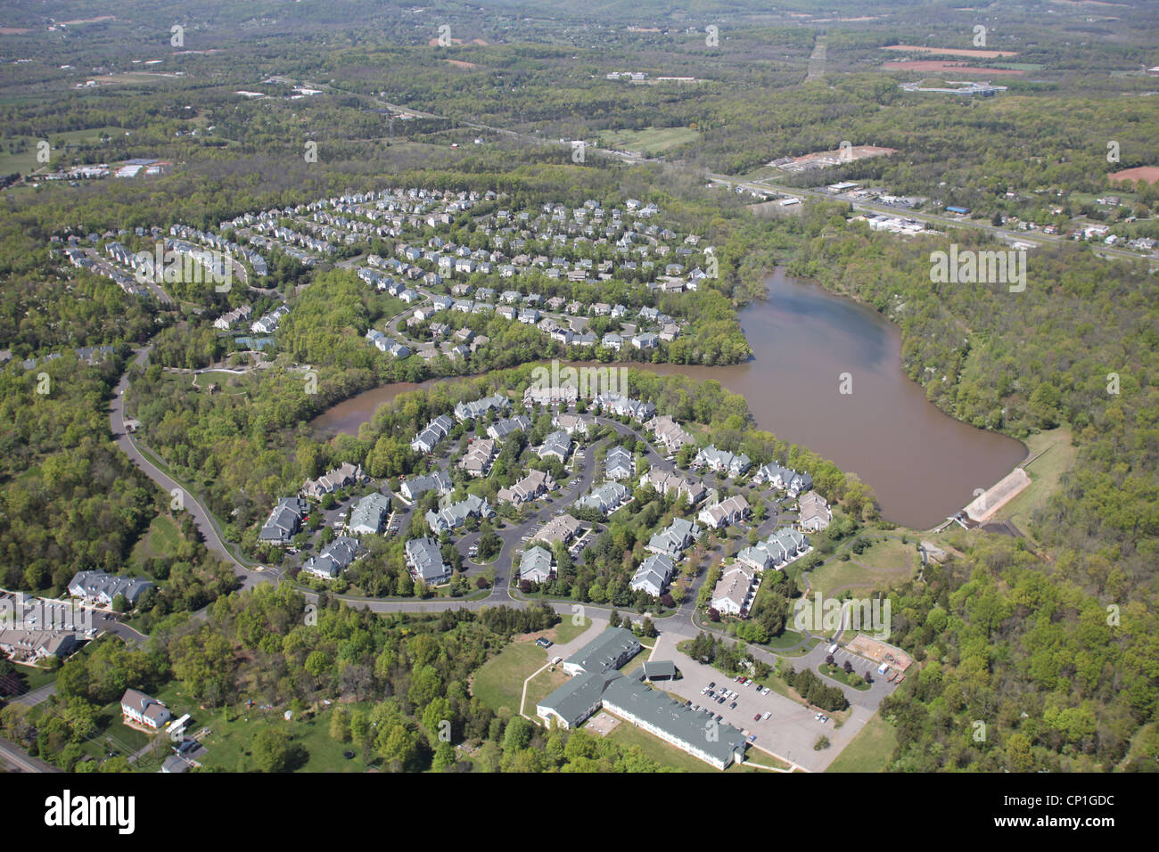 Lake Cushetunk development located in Whitehouse Station, Readington