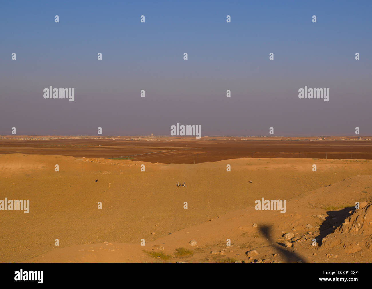 Ebla Landscape, Syria Stock Photo