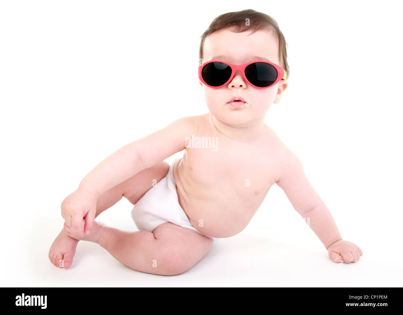 Young boy with cool sun shades hi-res stock photography and images - Alamy