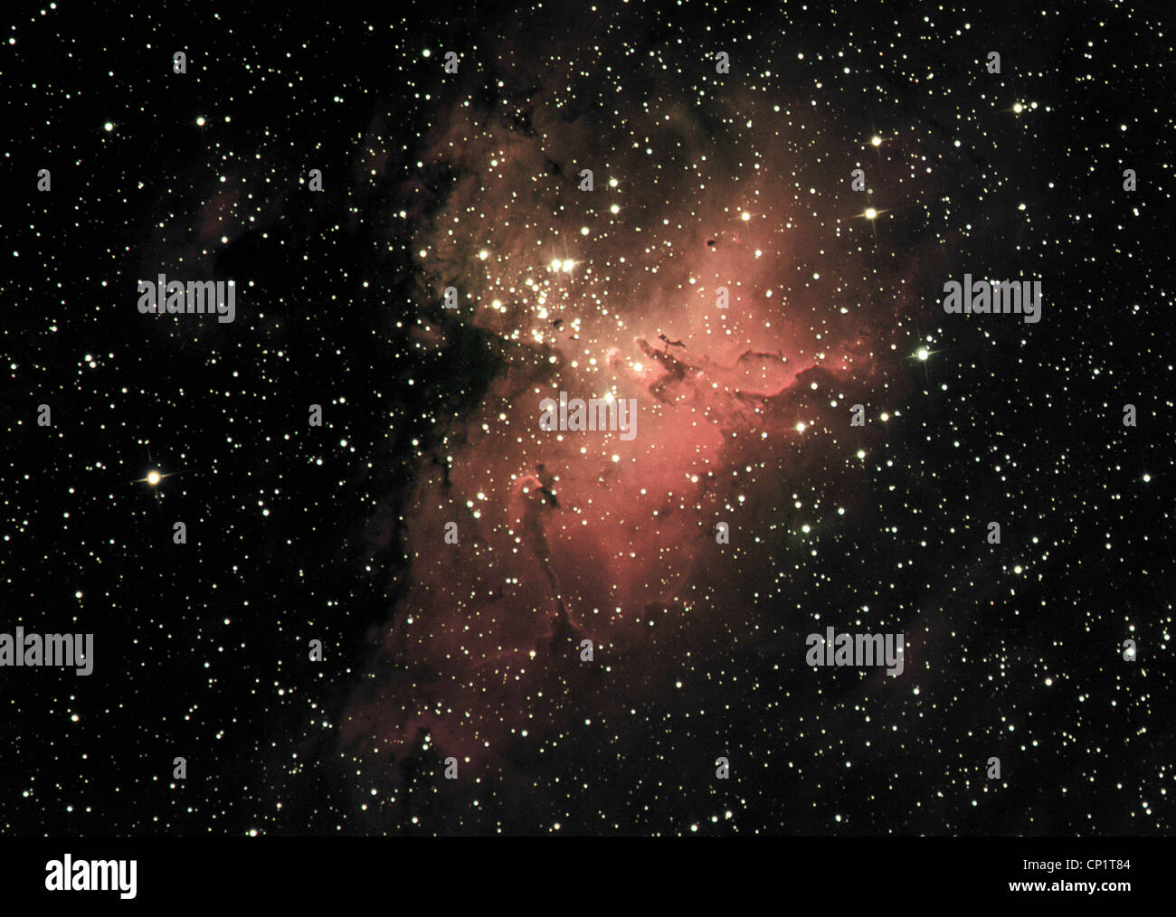 The M16 Nebula, The Eagle Nebula Stock Photo - Alamy