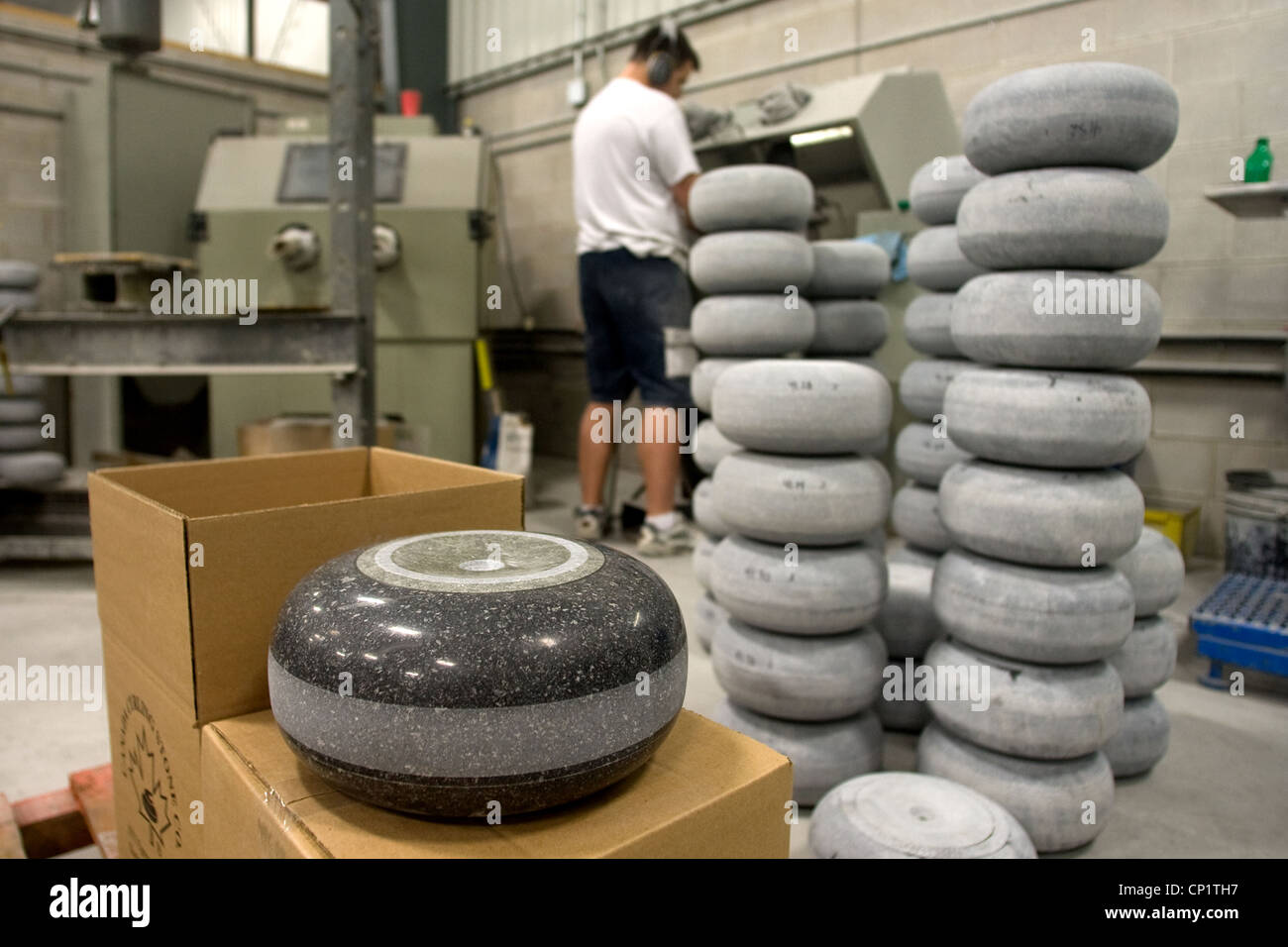 London Ontario, Canada. Canadian Curling Stone is one of two companies