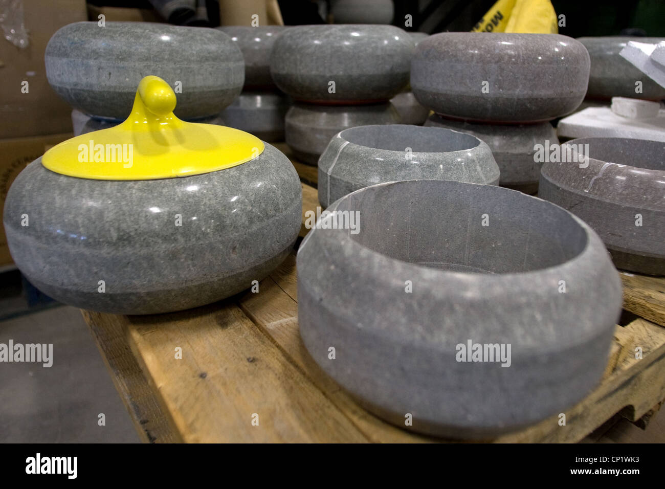 London Ontario, Canada. Canadian Curling Stone is one of two companies