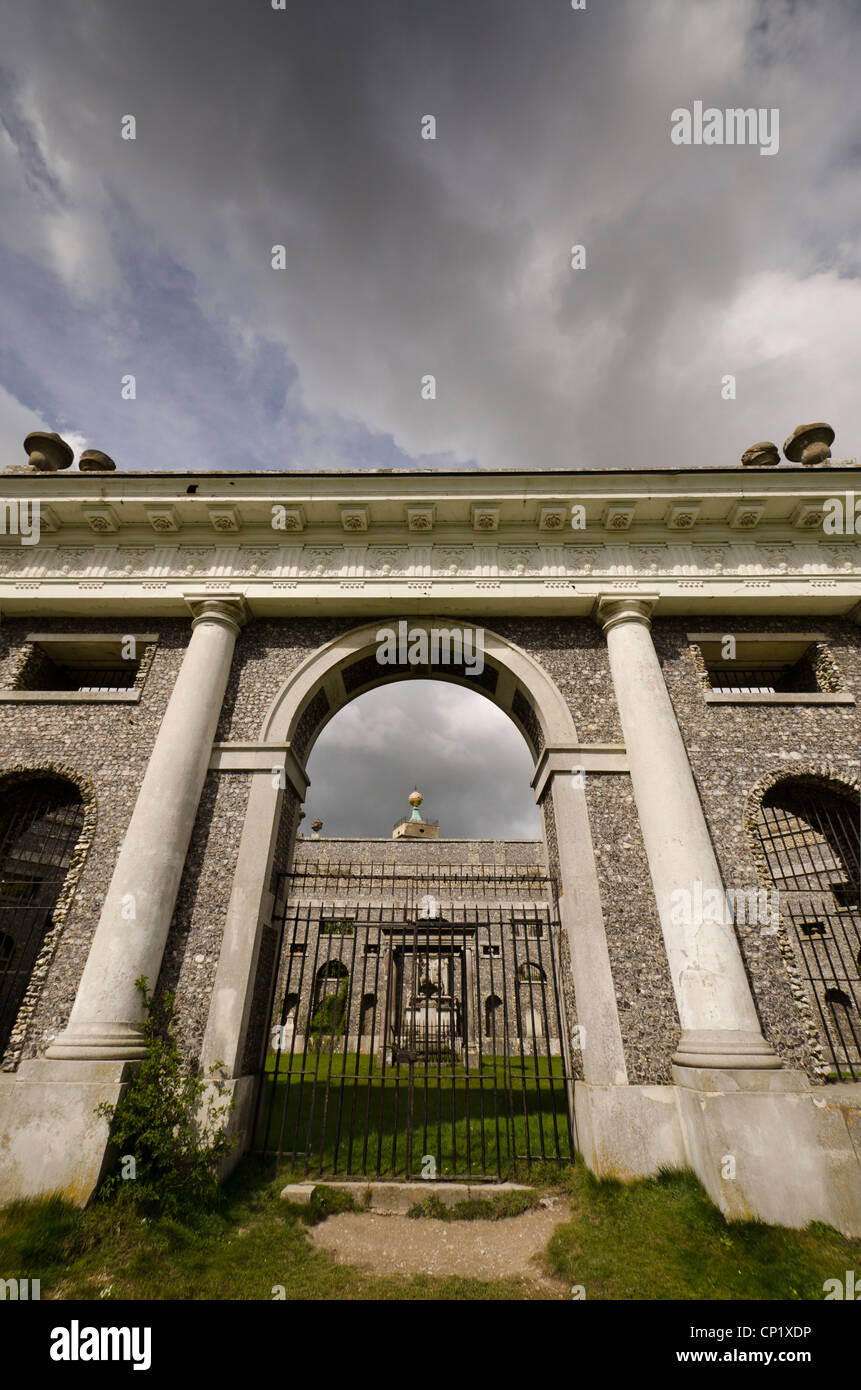 Dashwood family mausoleum West hill Bucks UK Stock Photo Alamy