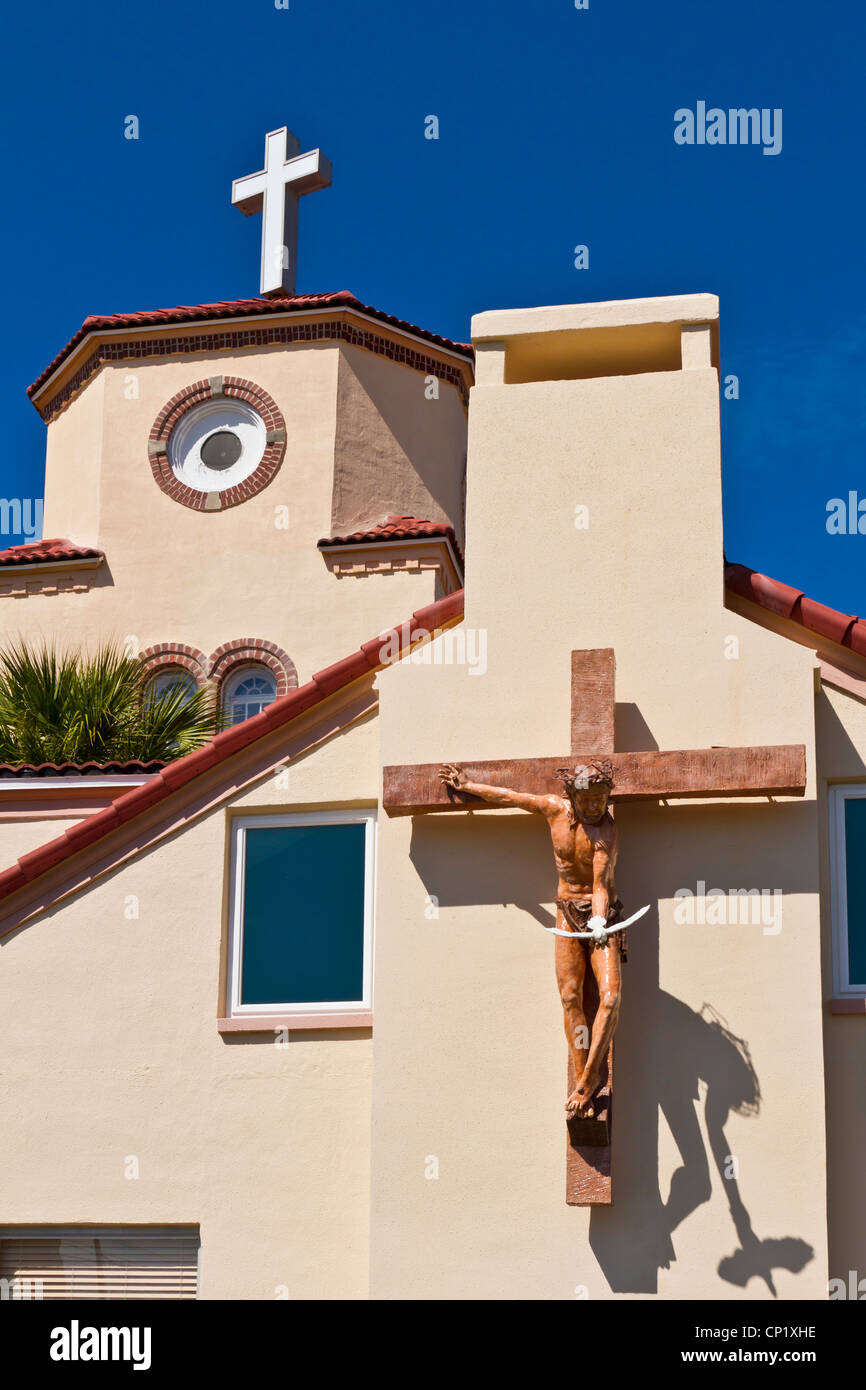 Church of the Sea Catholic church in Medeira Beach, Florida, USA. Stock Photo