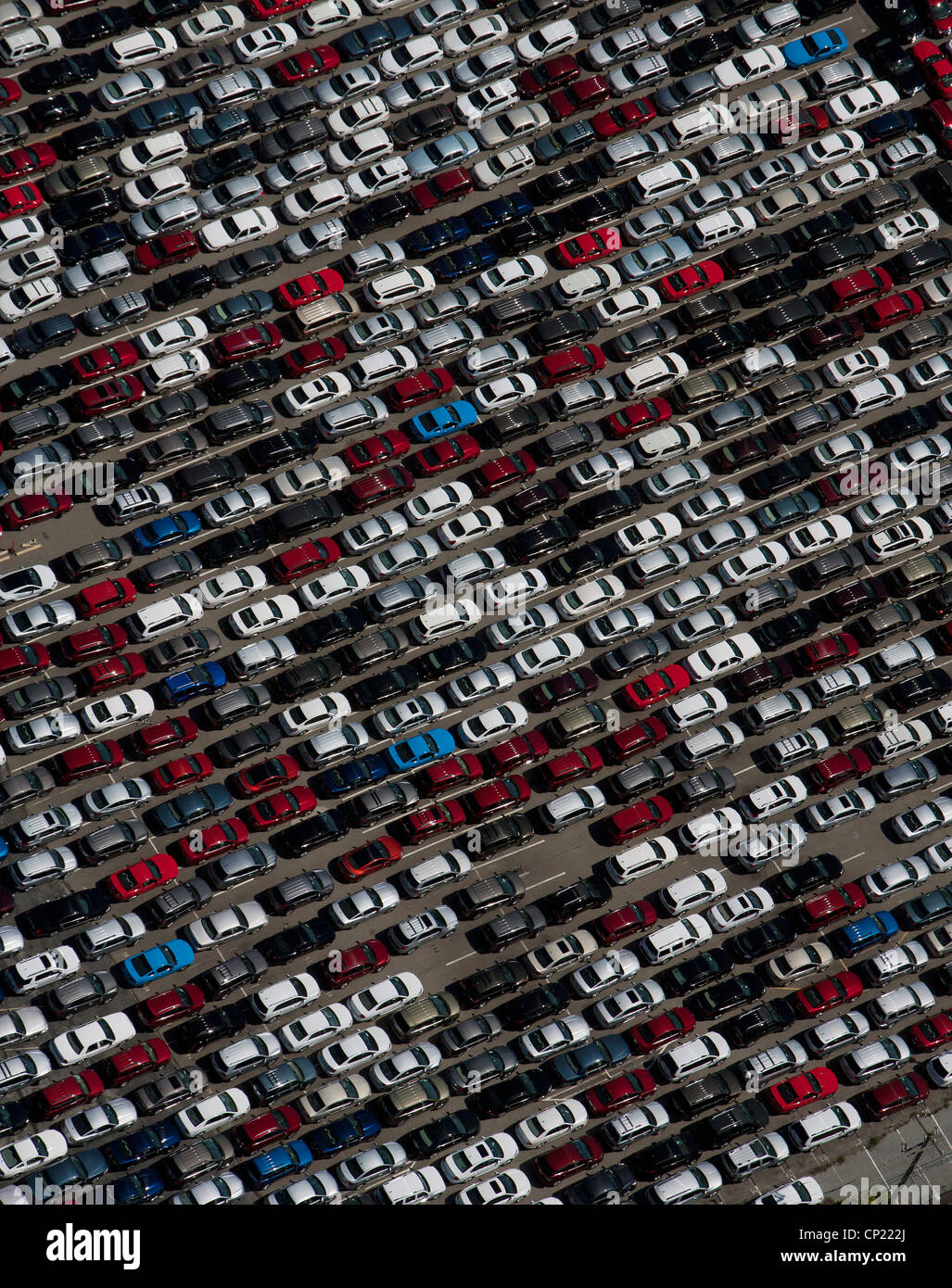 aerial photograph rental cars near - Aerial Photograph Rental Cars Near San Francisco International Airport CP222J