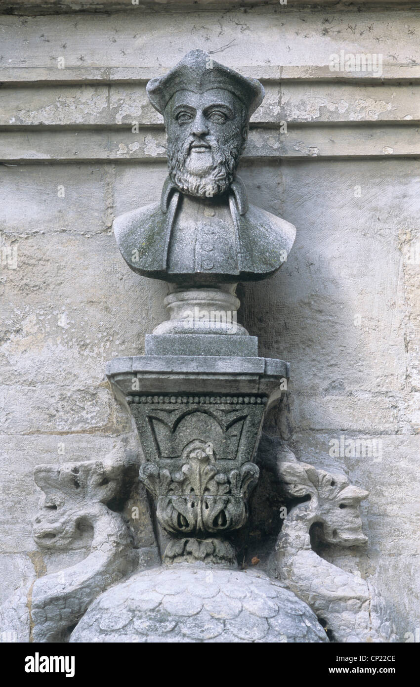 Bust of Nostradamus in SaintRemydeProvence, France Stock Photo Alamy