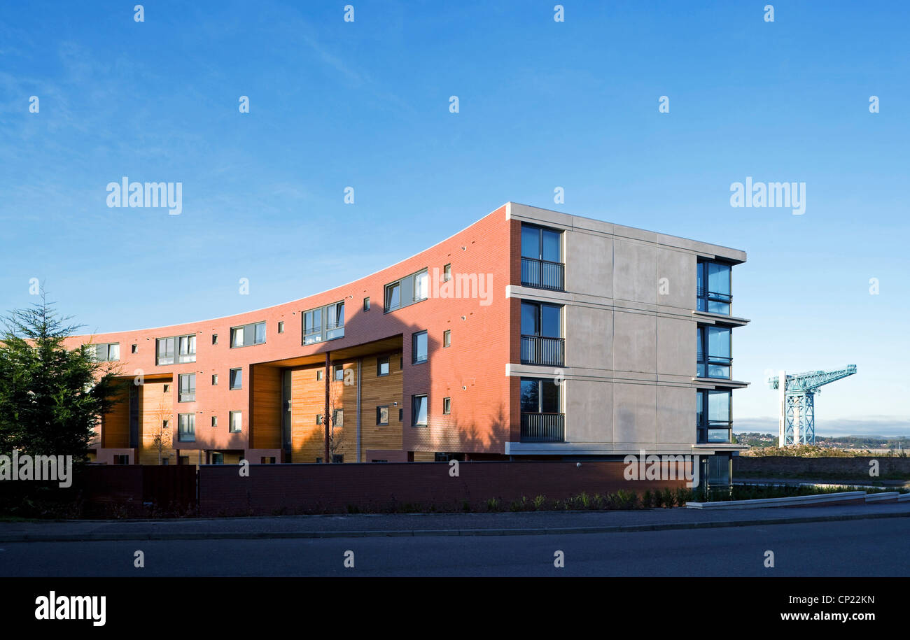 Cart Street Housing, Clydebank, Glasgow Stock Photo Alamy