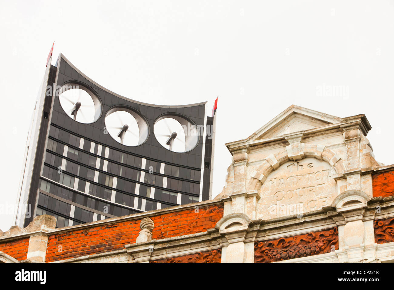 The Strata building at the Elephant and Castle in London Stock Photo ...