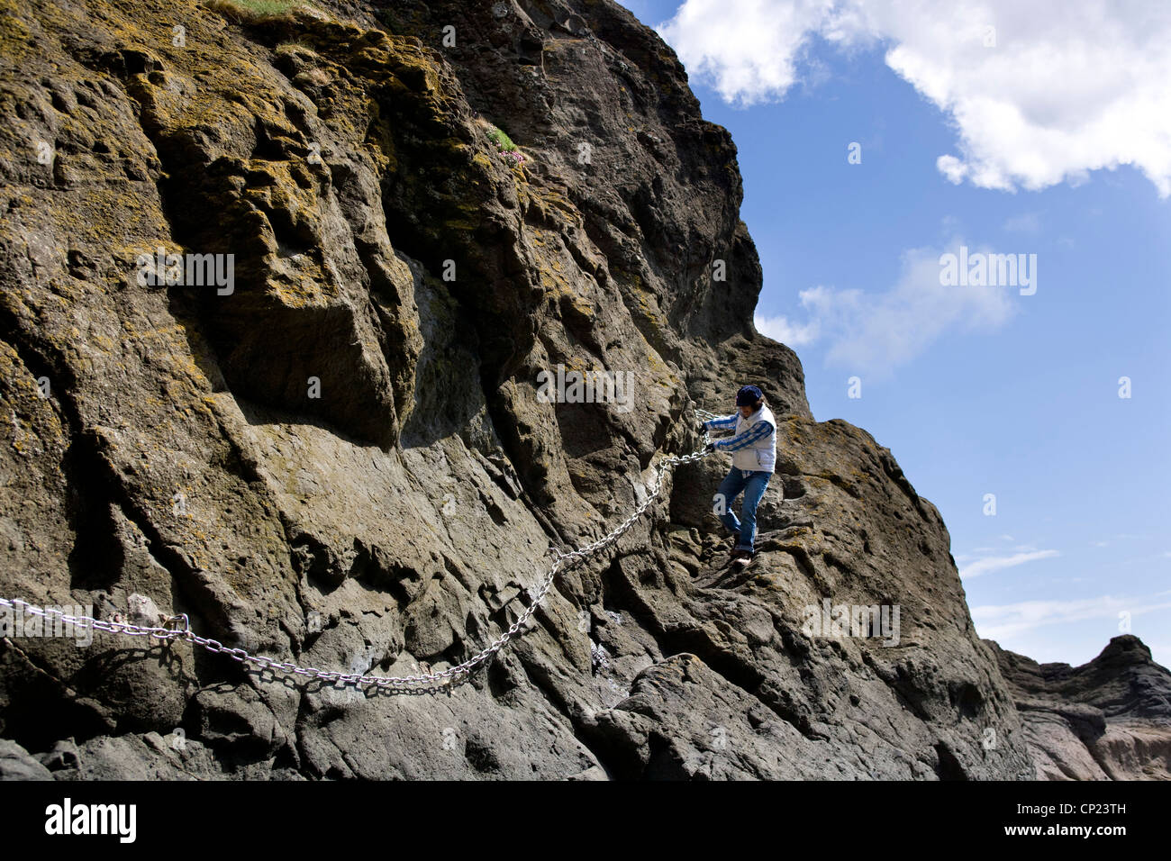 Chain walk elie hires stock photography and images Alamy