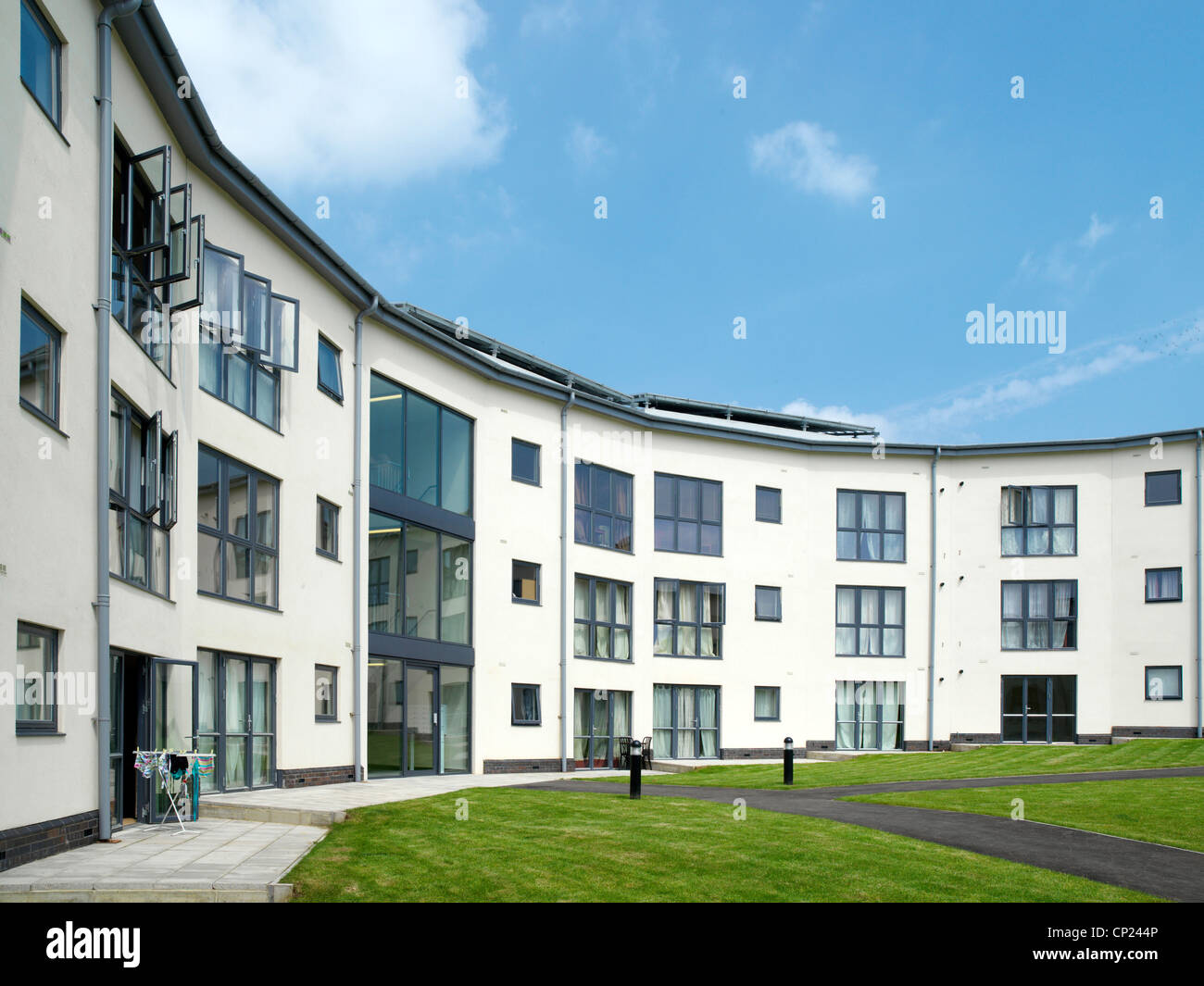 Housing development Huddersfield Stock Photo Alamy