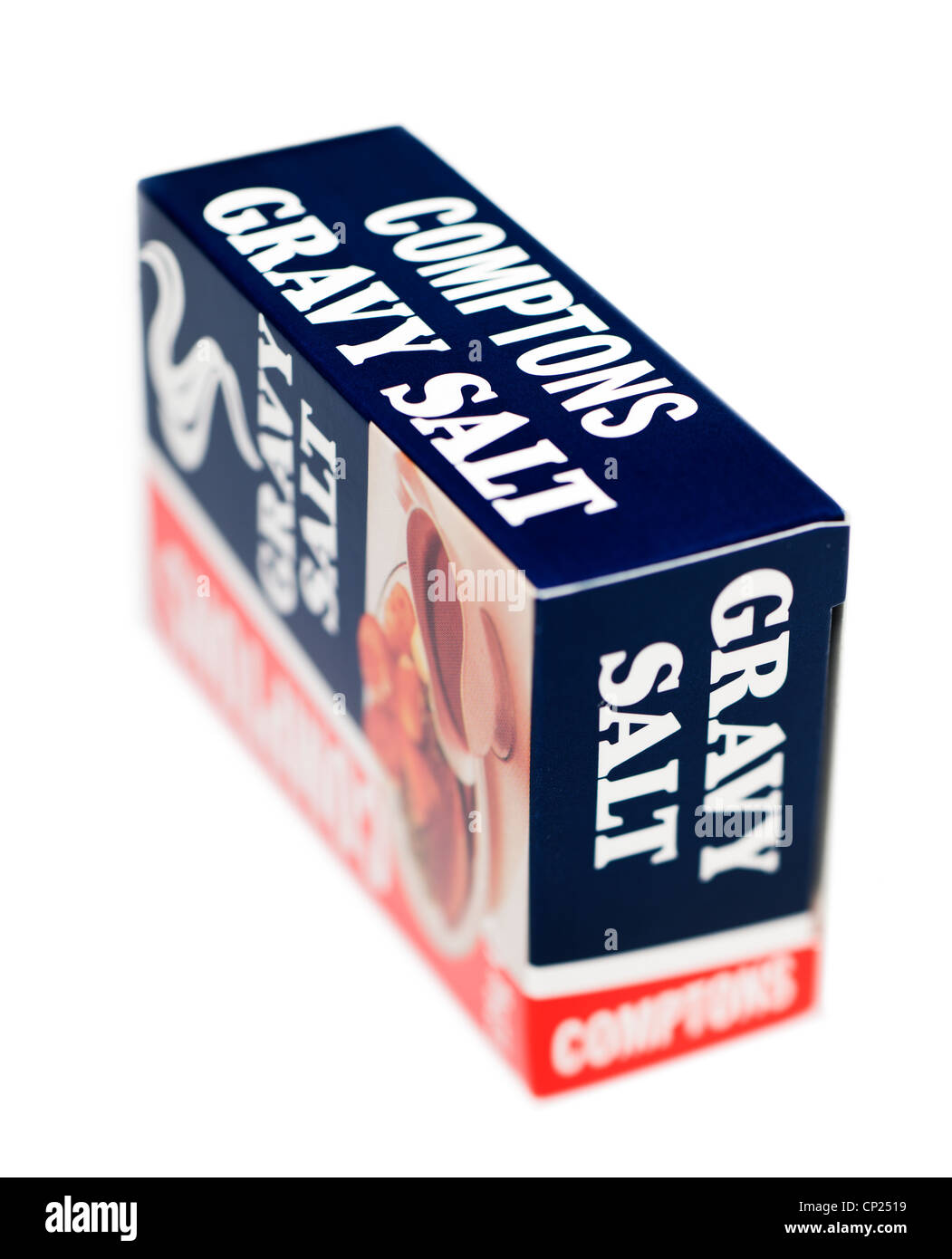 Box of Comptons Gravy salt Stock Photo Alamy