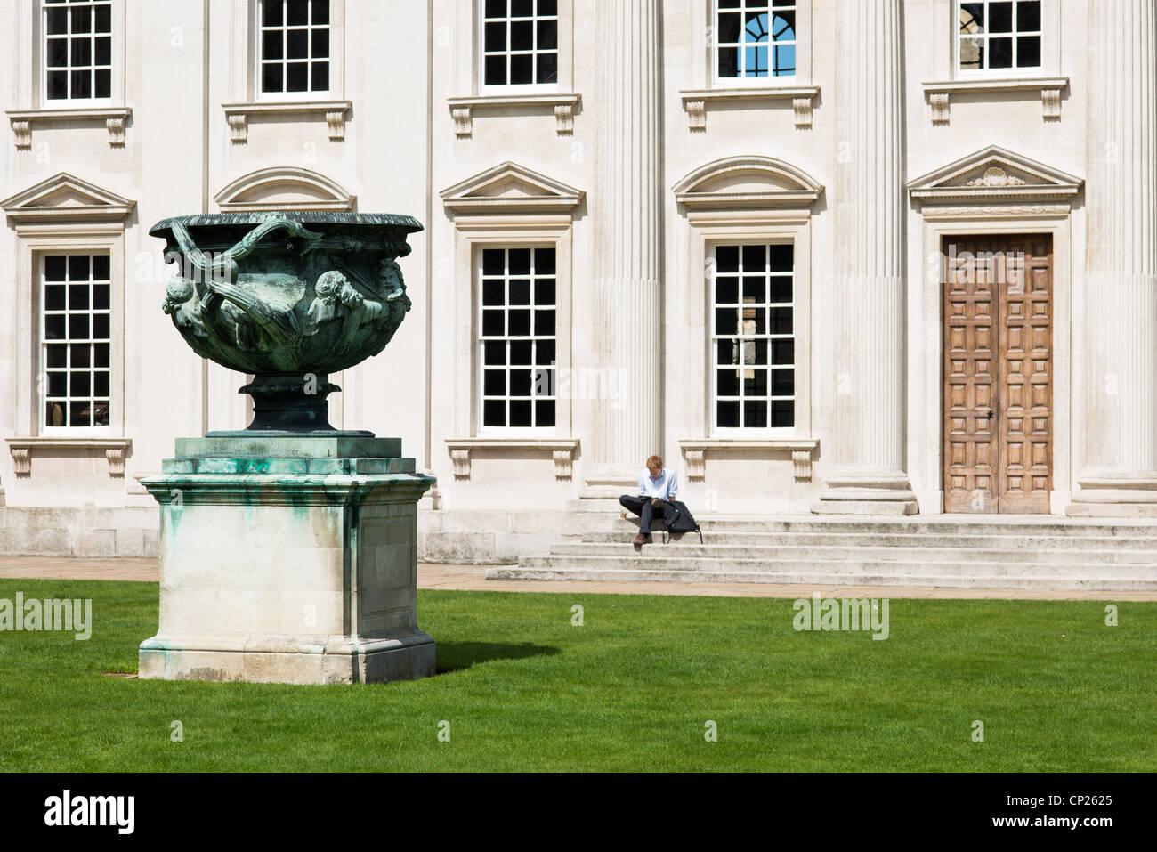 The Senate House, Cambridge University, England UK. -- HIGH RESOLUTION IMAGE TAKEN WITH CARL ZEISS LENS Stock Photo