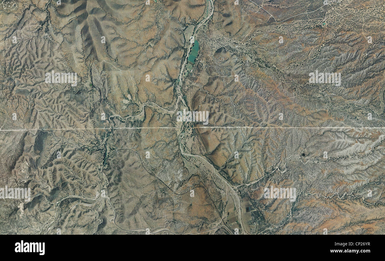 Usa border map mexico hires stock photography and images Alamy