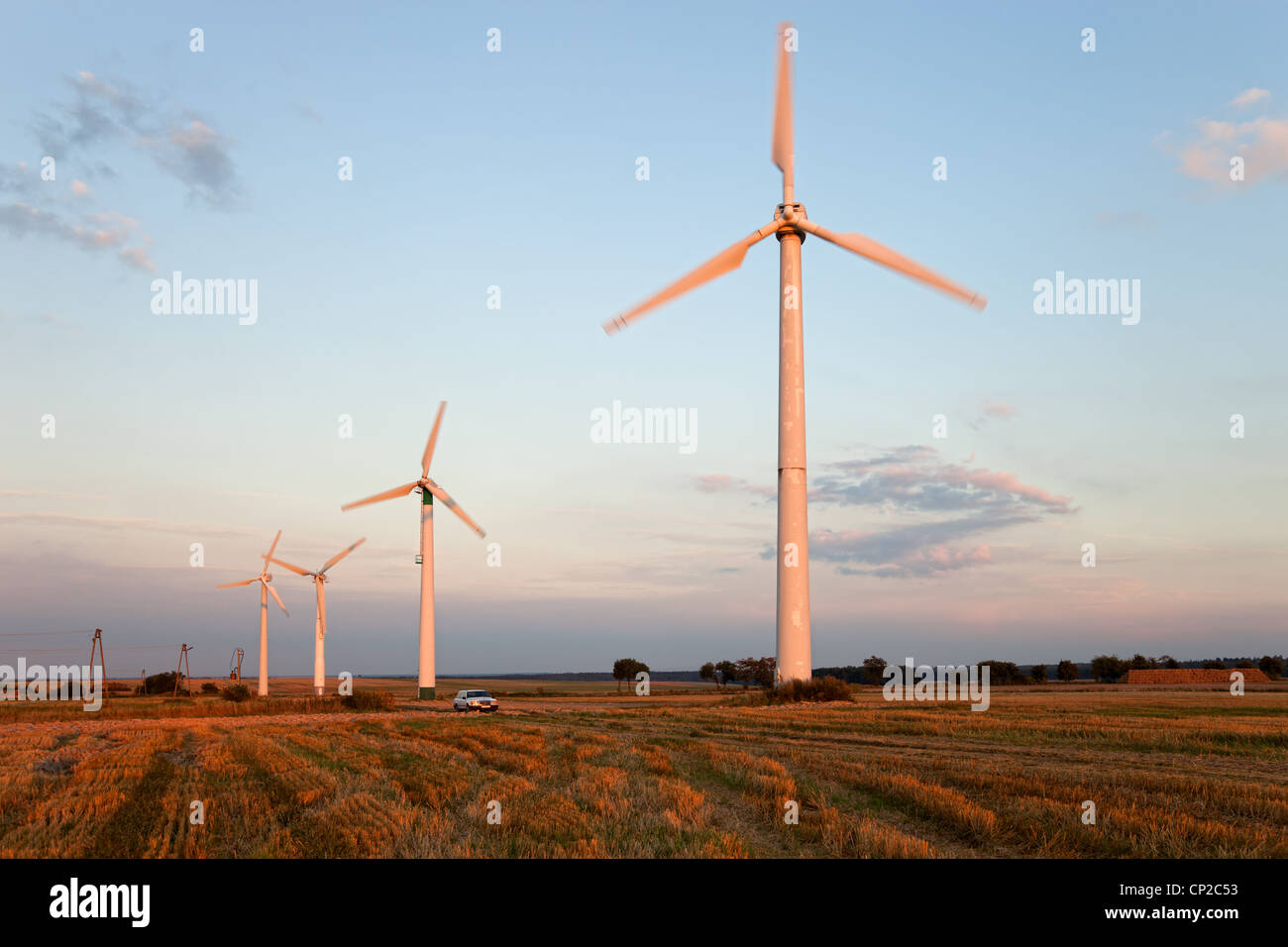 Wind power generators Stock Photo - Alamy