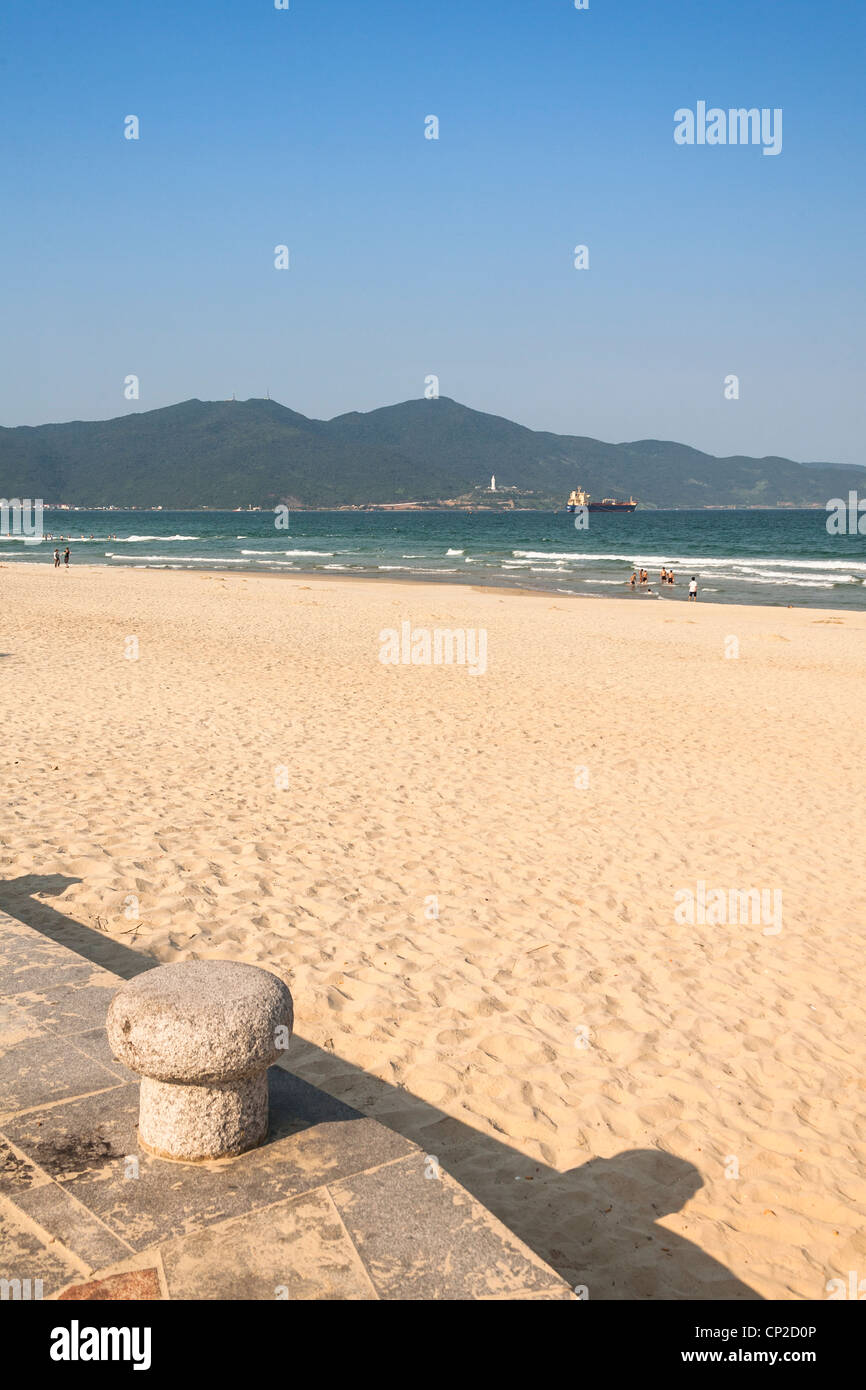 China Beach, My Khe, used for recreation by American soldiers during Vietnam War, near Danang, Vietnam Stock Photo