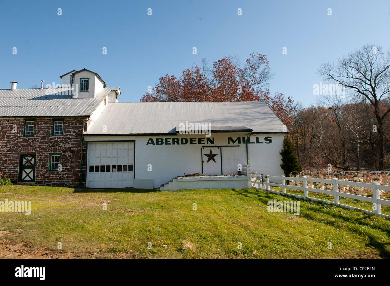 Exterior of historic mill building hires stock photography and images