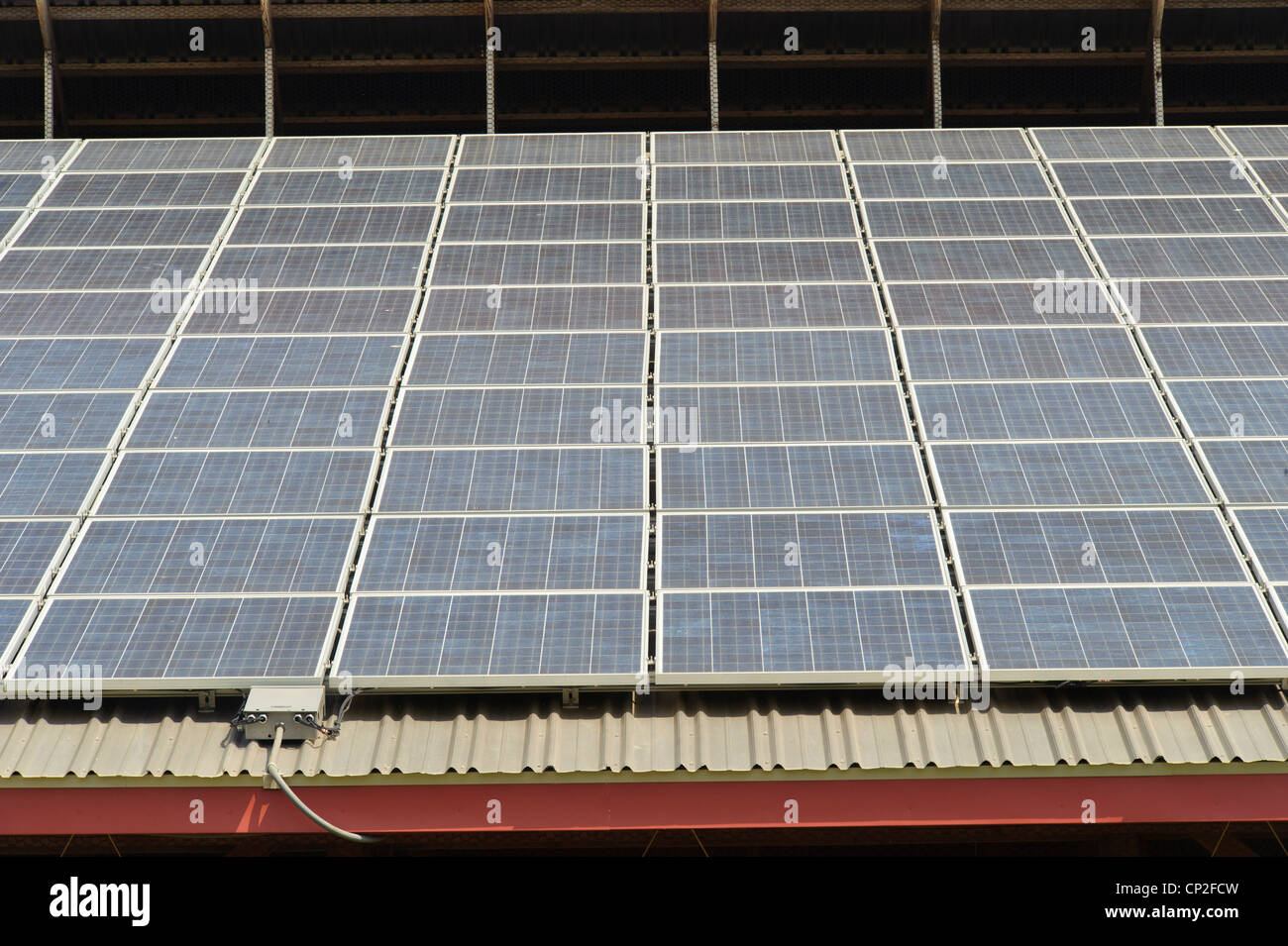 SOLAR PANELS ON BARN ROOF, MOUNT JOY, PA Stock Photo Alamy