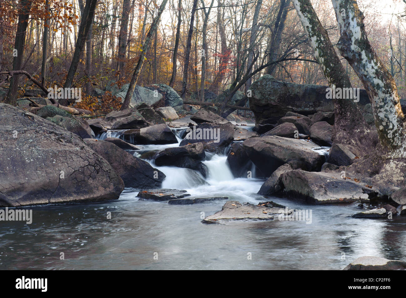 CONEWAGO CREEK AT ABERDEEN MILLS. ELIZABETHTOWN, PENNSYLVANIA Stock