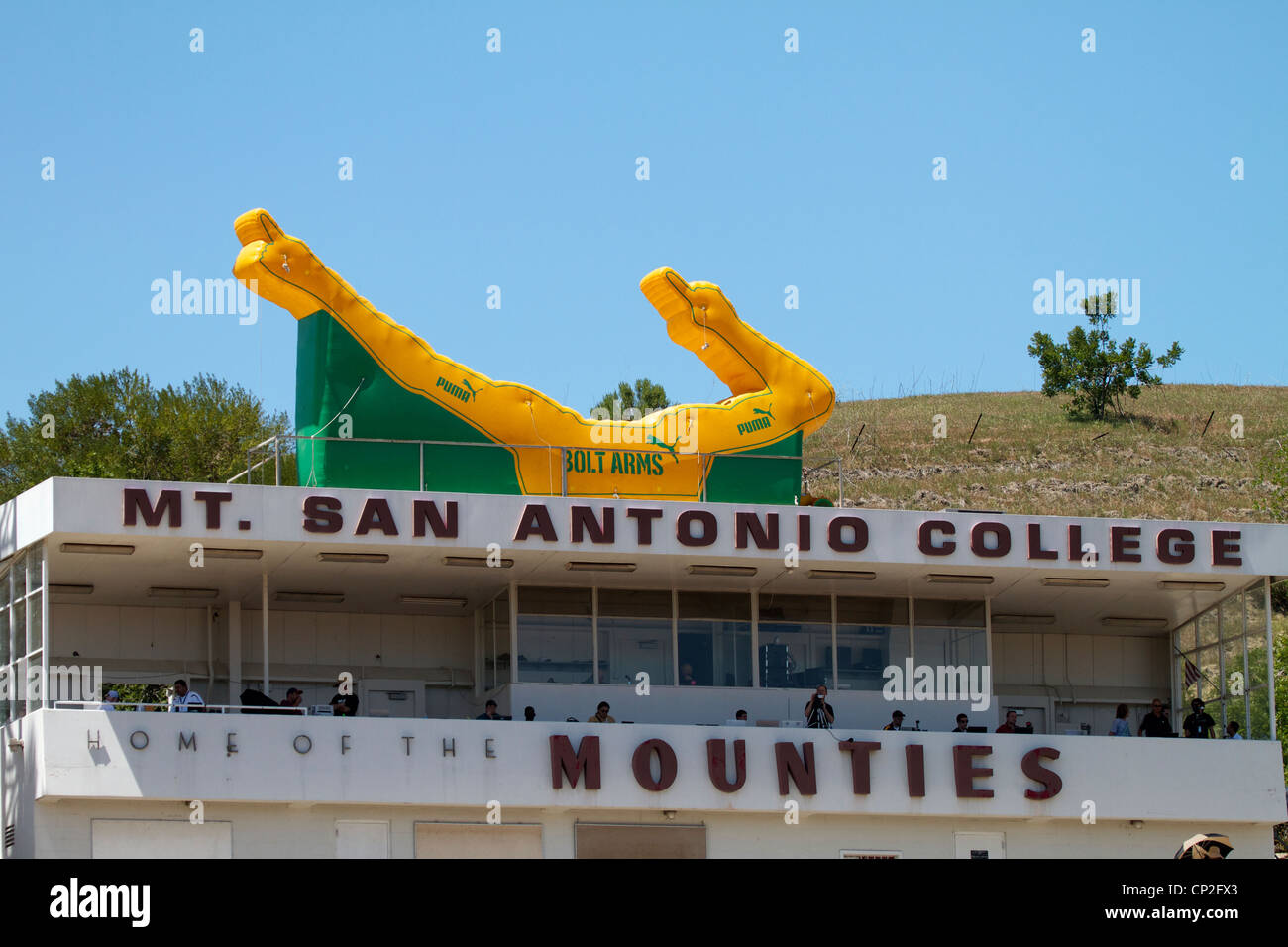The Stadium At Mt San Antonio College Stock Photo Alamy The Stadium At Mt San Antonio College Stock Photo Alamy