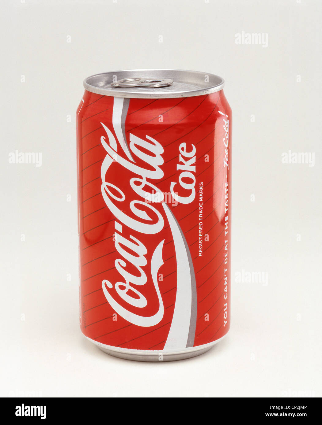 Can of classic Coca-Cola, England, United Kingdom Stock Photo