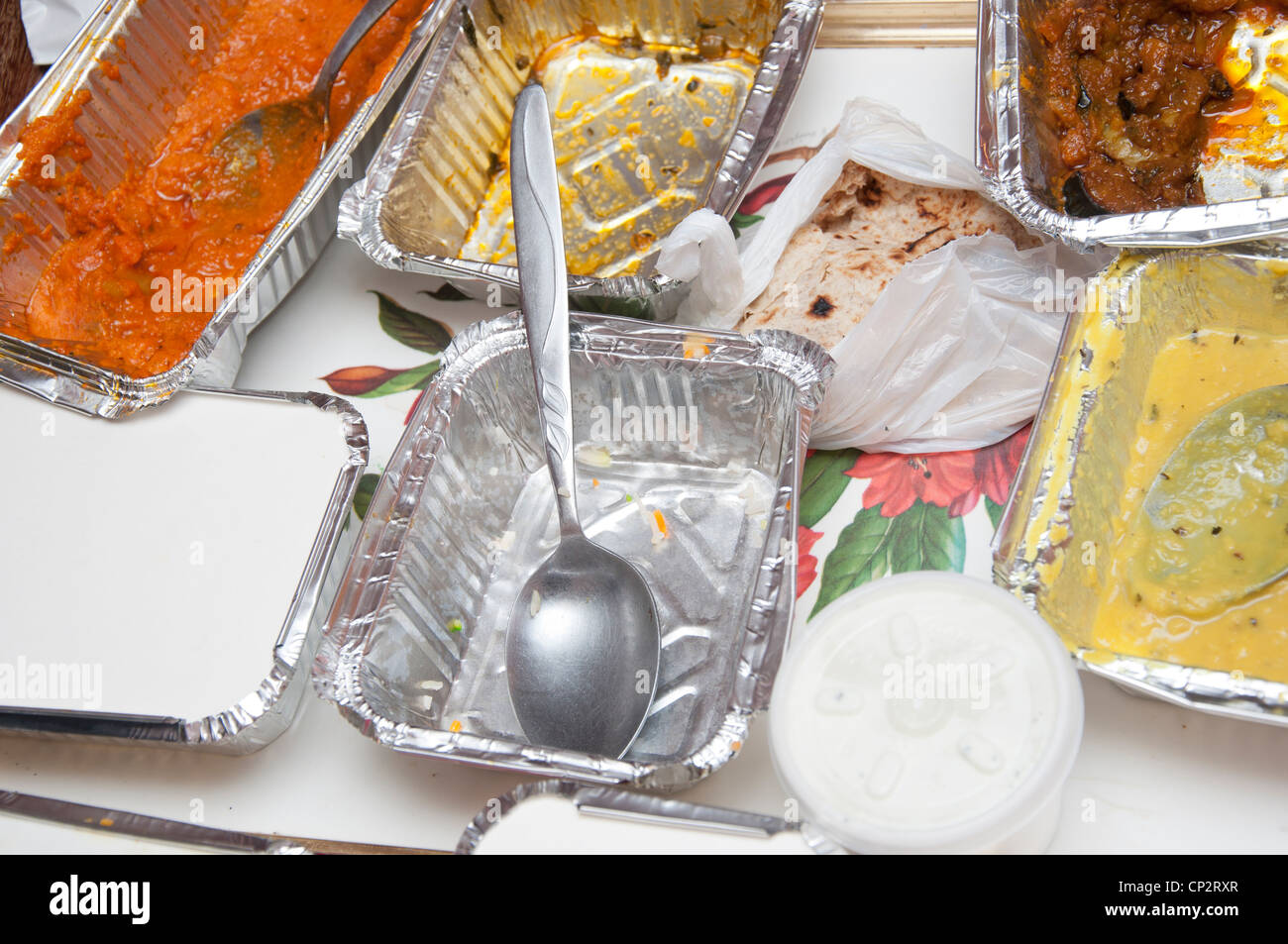 Indian takeaway hi-res stock photography and images - Alamy