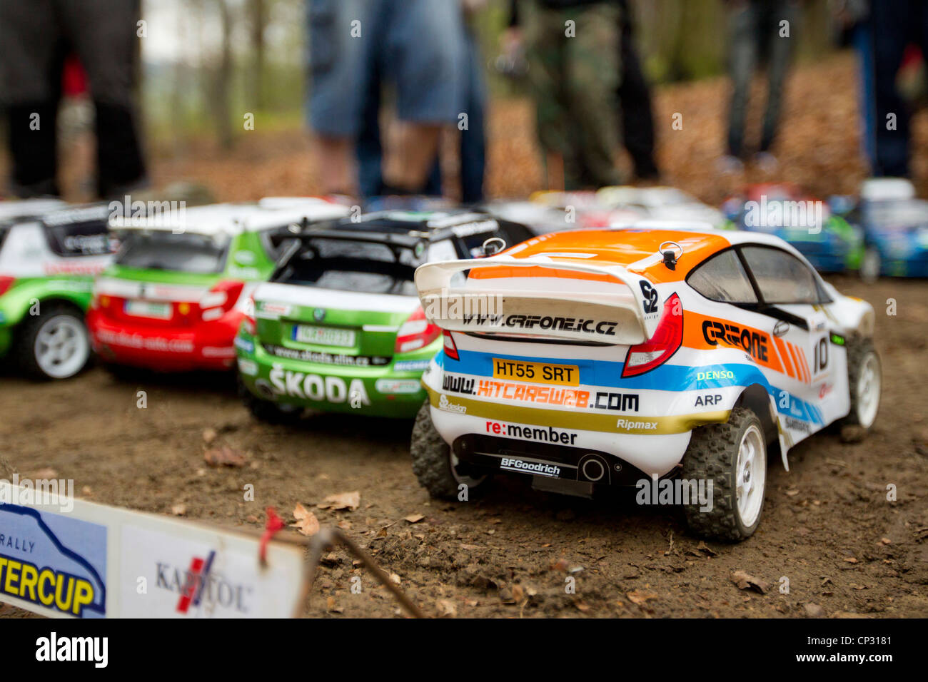 race, races, RC car, model, toy, rallye, Ford Fiesta, remote control,  controlled Stock Photo - Alamy