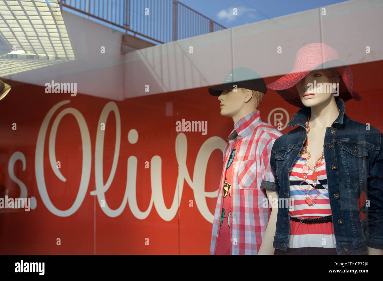 S.Oliver clothes shop Germany Stock Photo