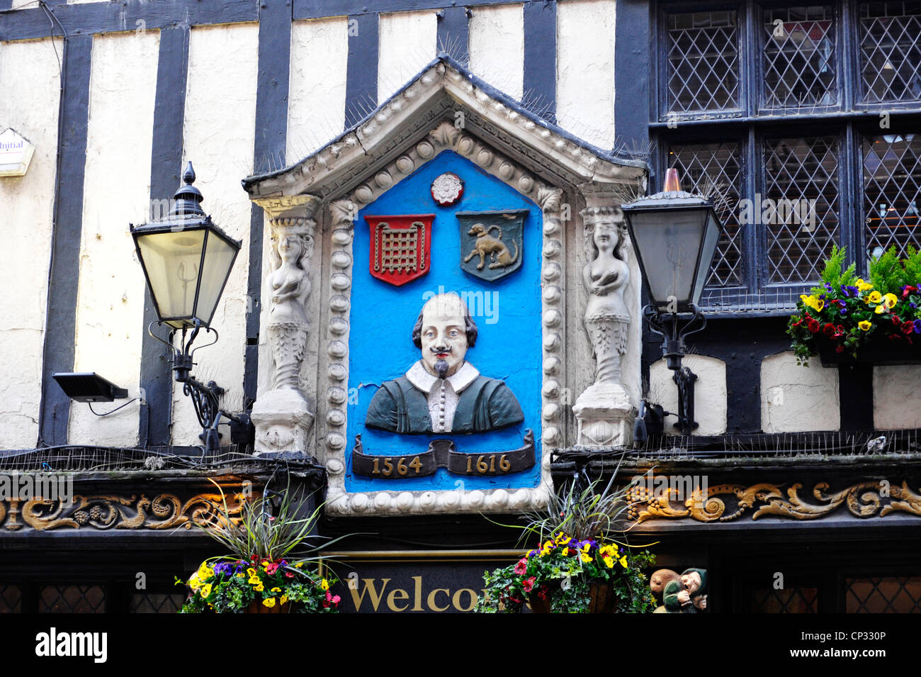 The Shakespeare pub in Manchester. Stock Photo