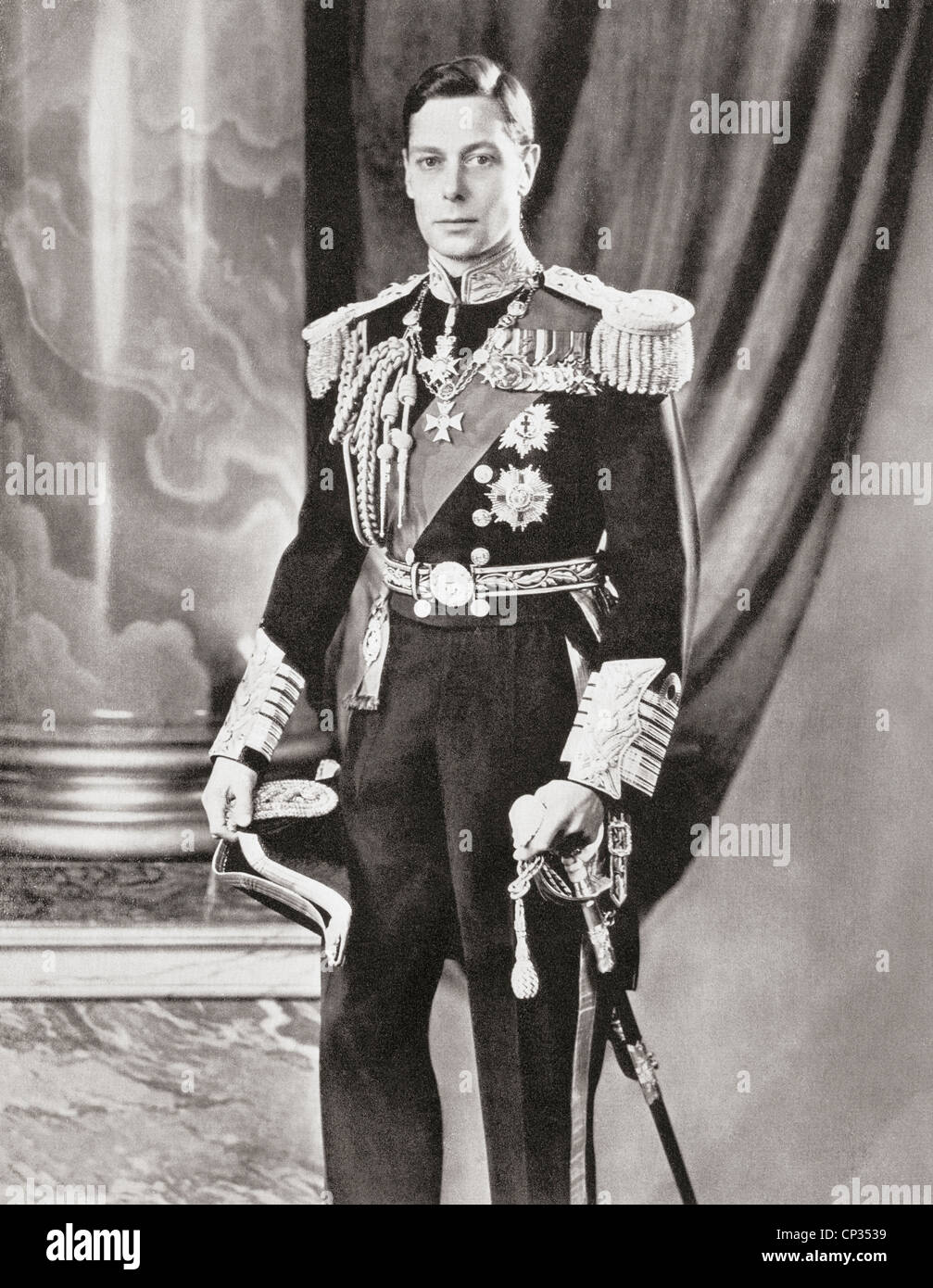 George Vi 1895 1952 King Of The United Kingdom Stock Photo Alamy