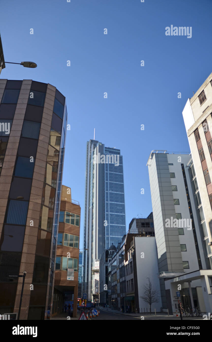 Heron Tower, City of London Stock Photo Alamy