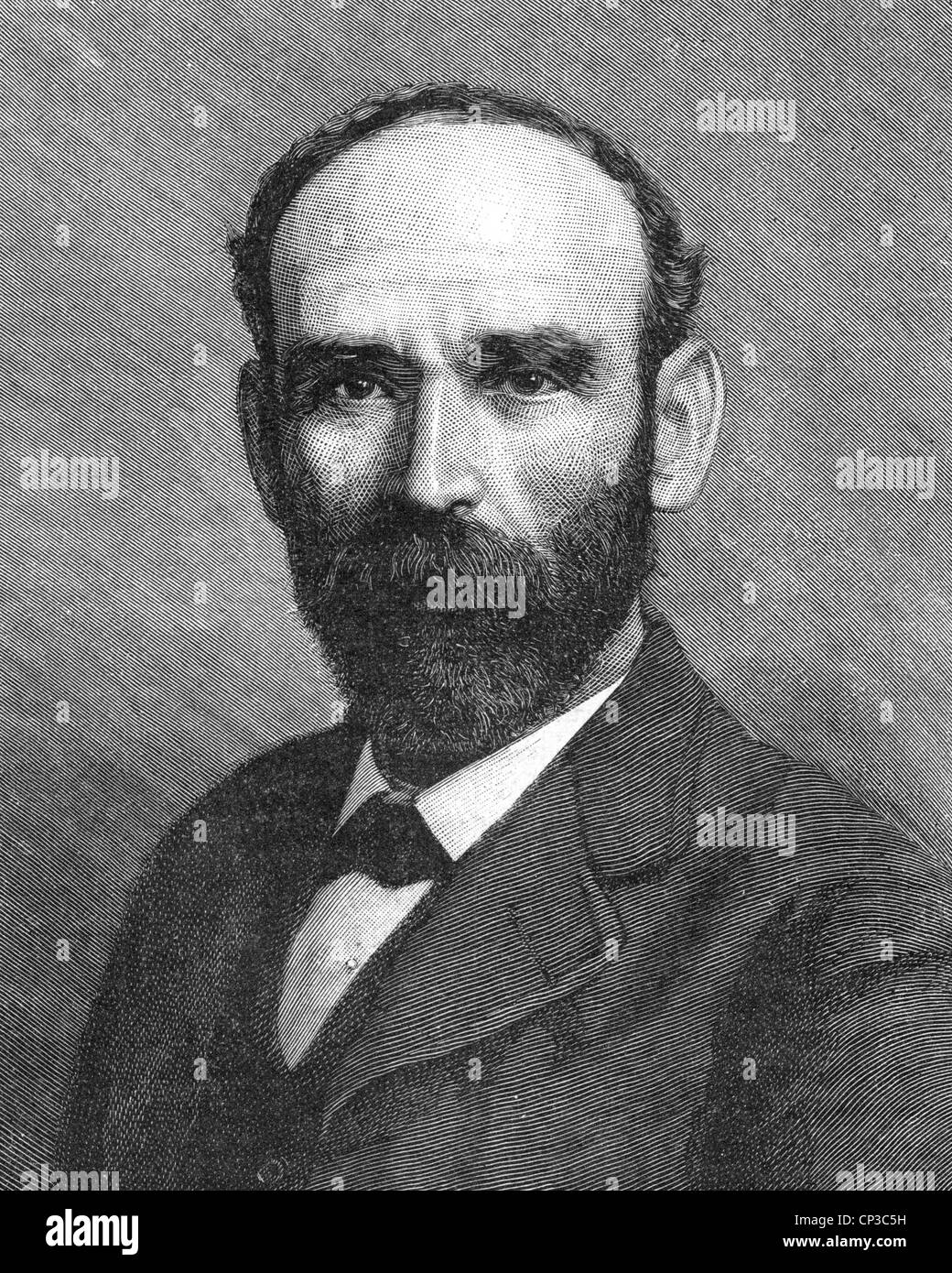 MICHAEL DAVITT (1846-1906) Irish republican campaigner and MP Stock ...