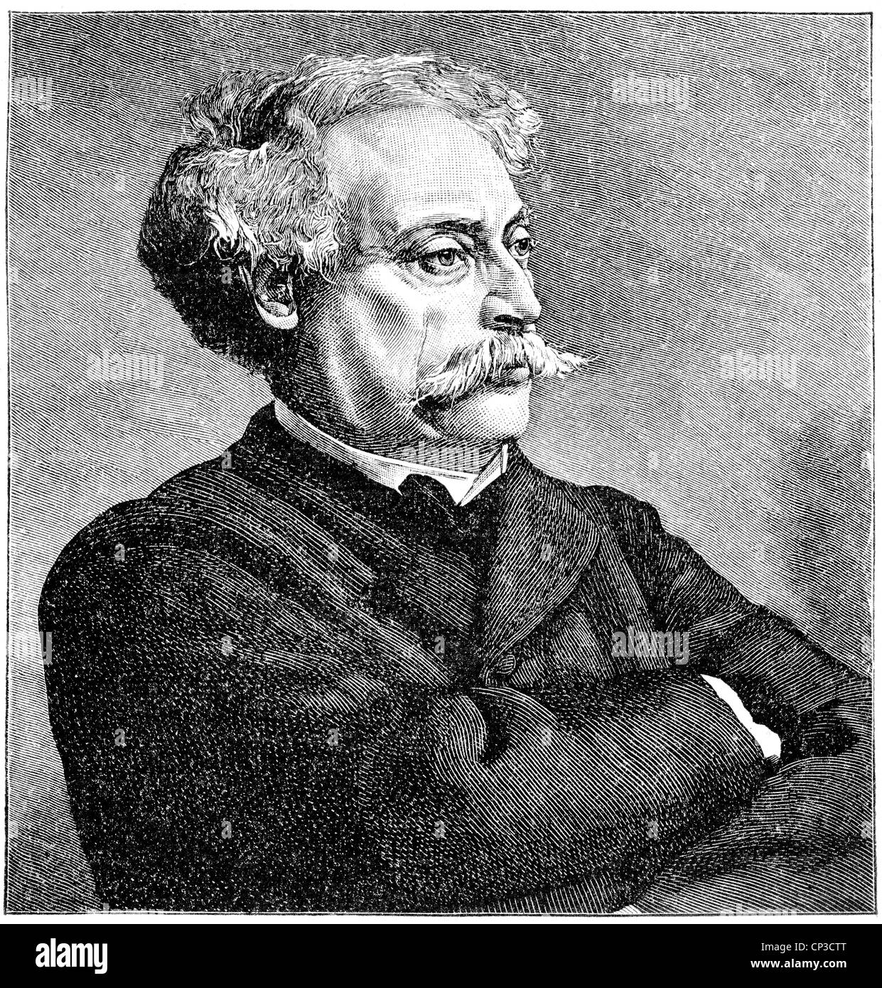 Alexandre dumas the younger Black and White Stock Photos &amp; Images - Alamy