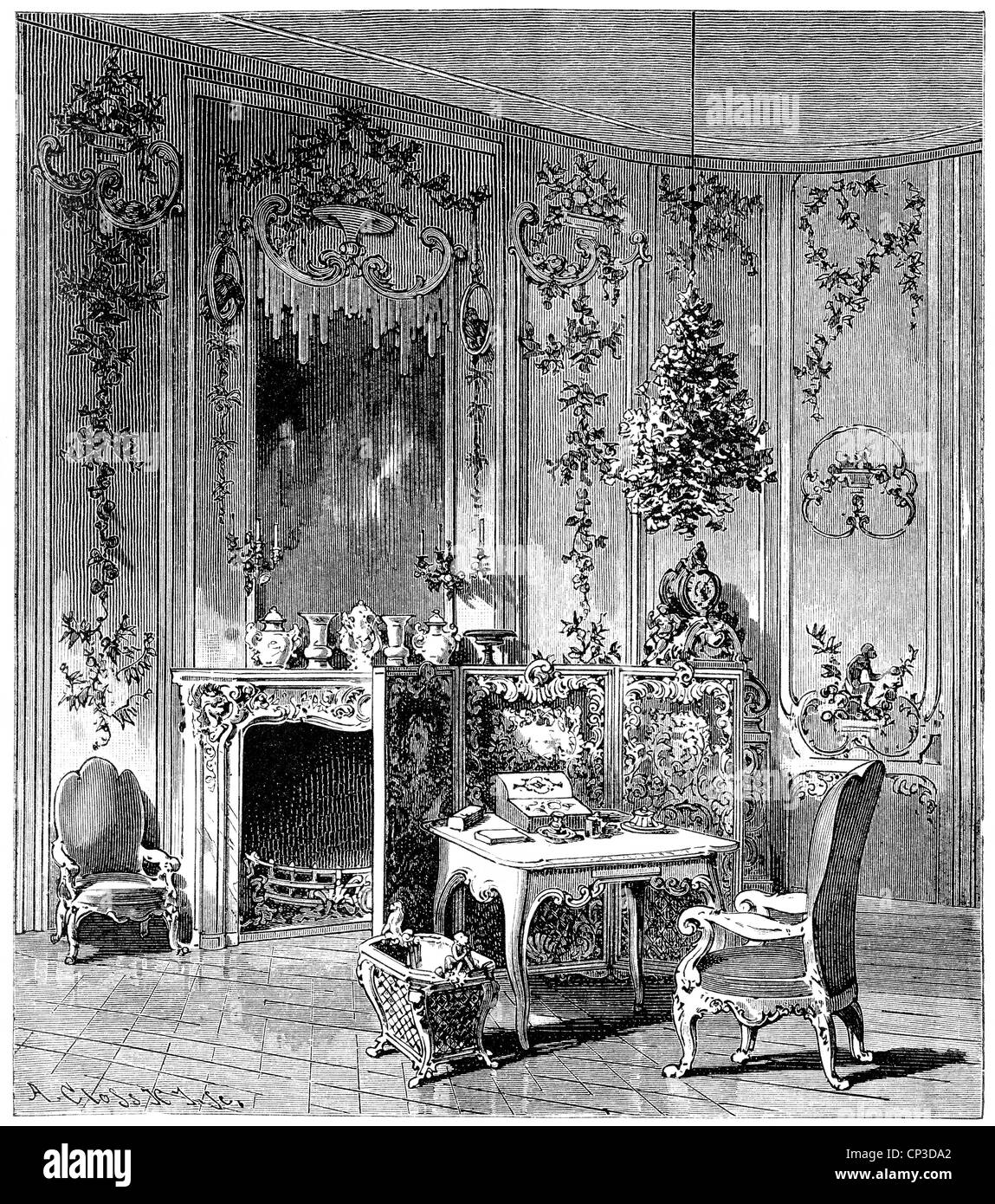 Voltaire room Black and White Stock Photos & Images - Alamy
