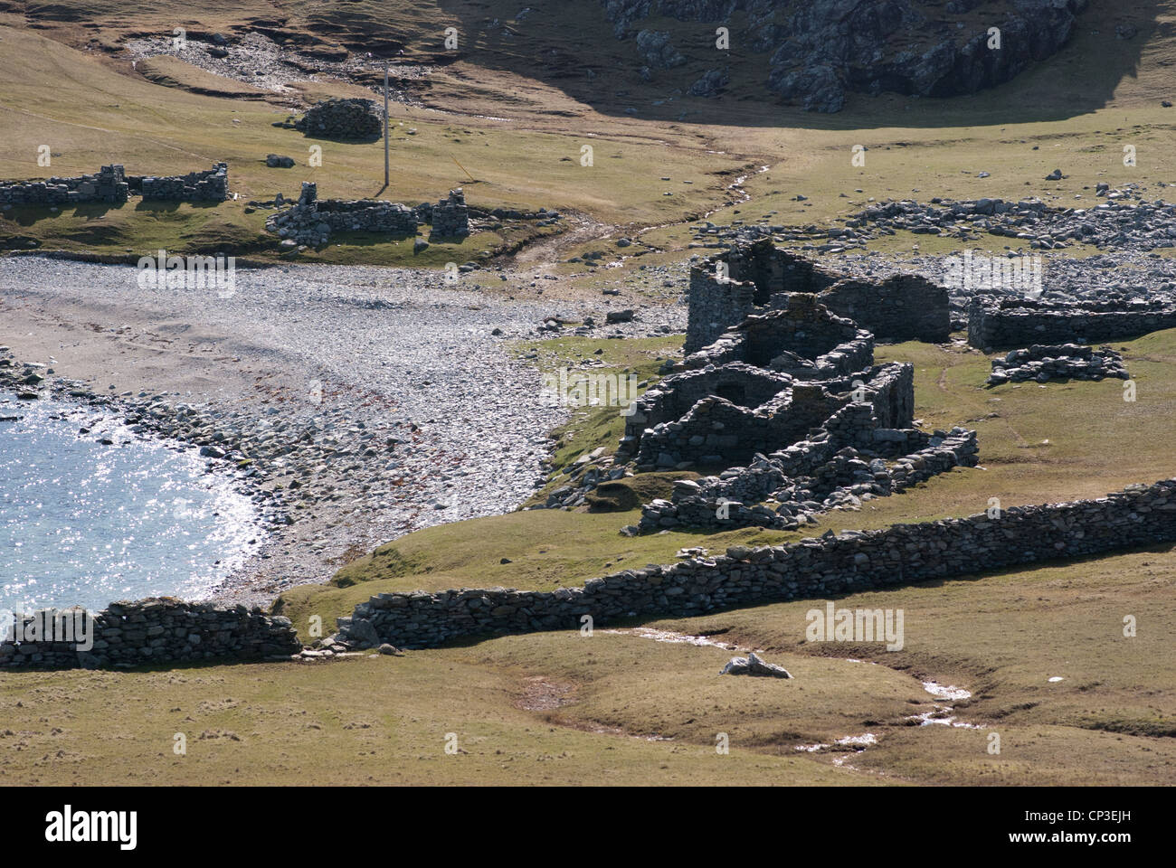 Fethaland Shetland Stock Photo