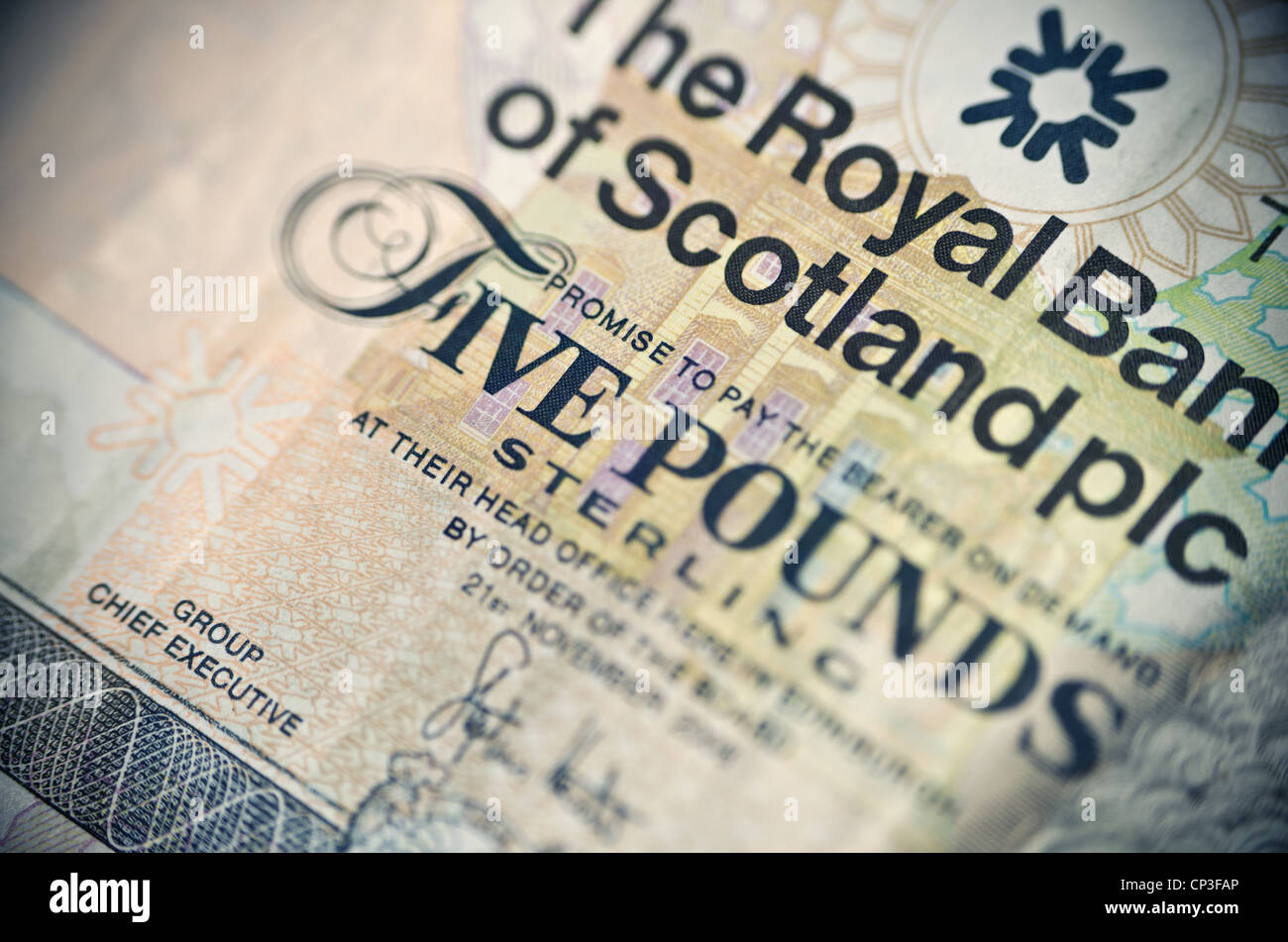 Bank of scotland 5 pounds hi-res stock photography and images - Alamy