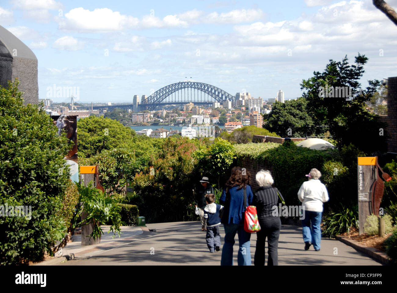 Taronga Zoo on Sydney Harbour Sydney Australia. Stock Photo