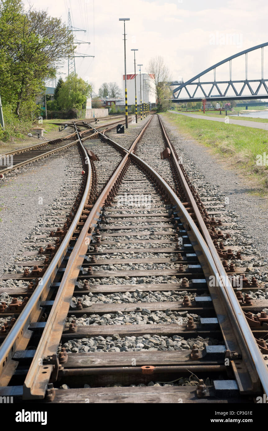 Railway Points High Resolution Stock Photography and Images Alamy