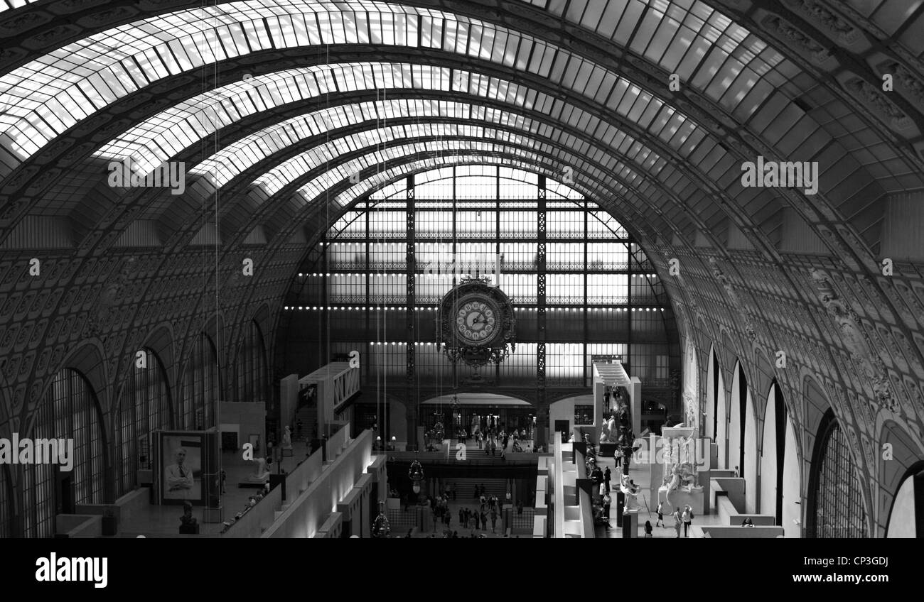 Orsay Museum in Paris France Stock Photo