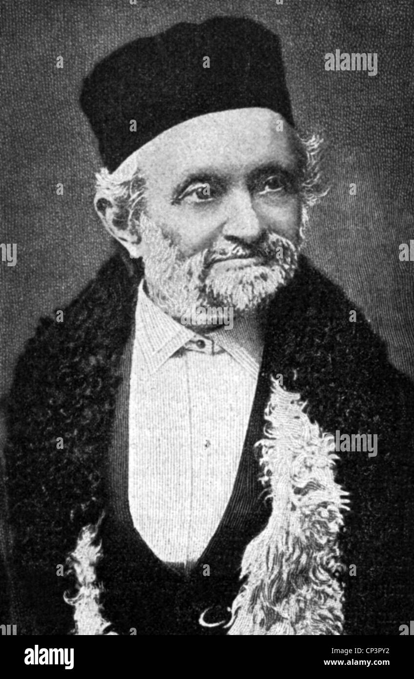 Weber, Wilhelm Eduard, 24.10.1804 - 23.6.1891, German physicist, professor in Goettingen 1831 - 1837, portrait, engraving, after photograph, late 19th century, Stock Photo