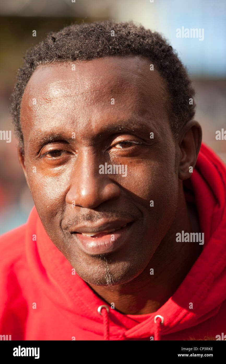 Linford Christie headshot Stock Photo