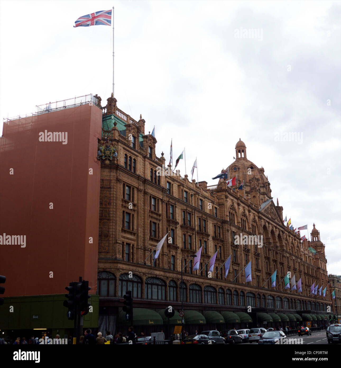 Harrods in Knightsbridge, London Stock Photo Alamy